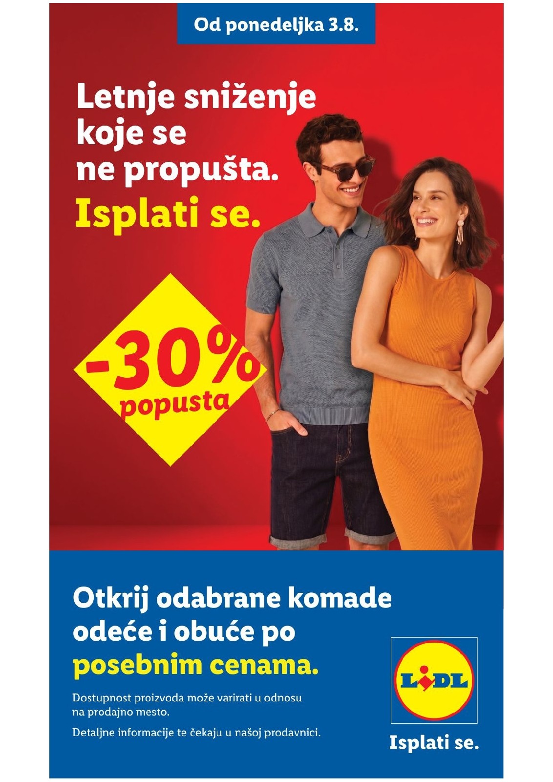 Lidl katalog akcija strana 100 – važi od 30.7. do 5.8.2026.