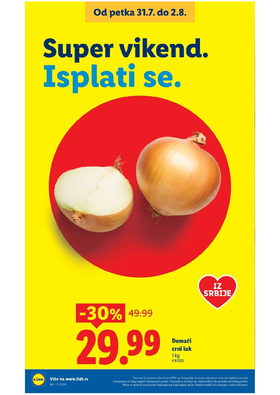Lidl katalog akcija strana 22 – važi od 30.7. do 5.8.2026.