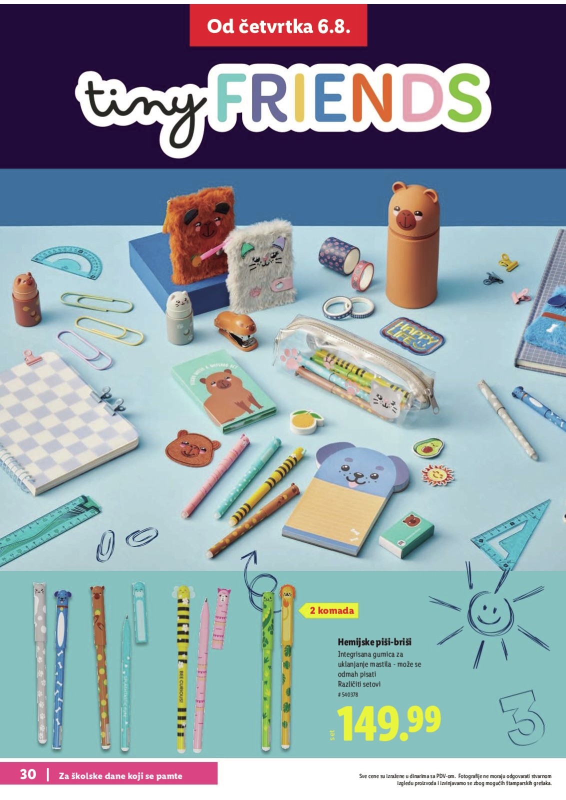 Lidl katalog akcija strana 30 – važi od 30.7. do 30.8.2026.
