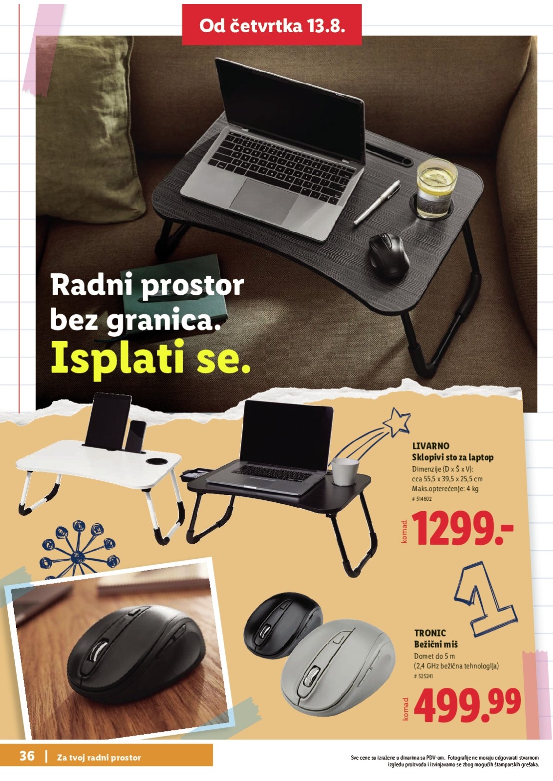 Lidl katalog akcija strana 36 – važi od 30.7. do 30.8.2026.