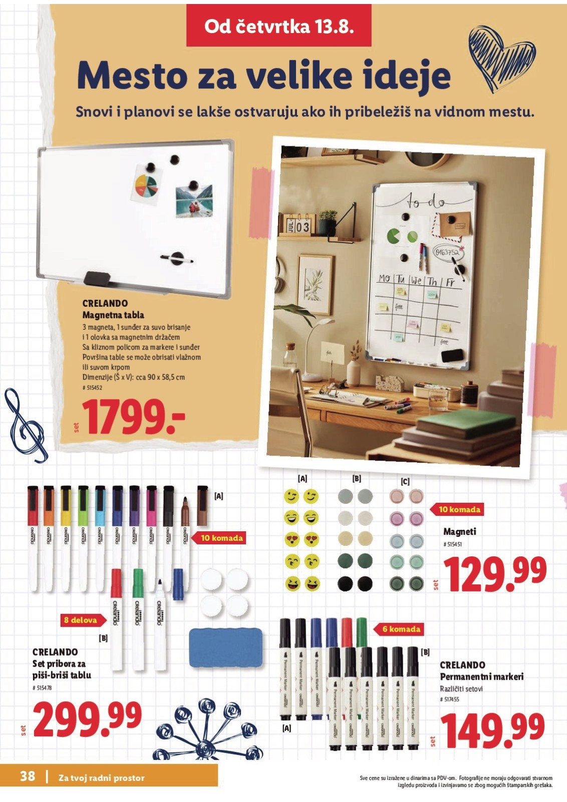 Lidl katalog akcija strana 38 – važi od 30.7. do 30.8.2026.