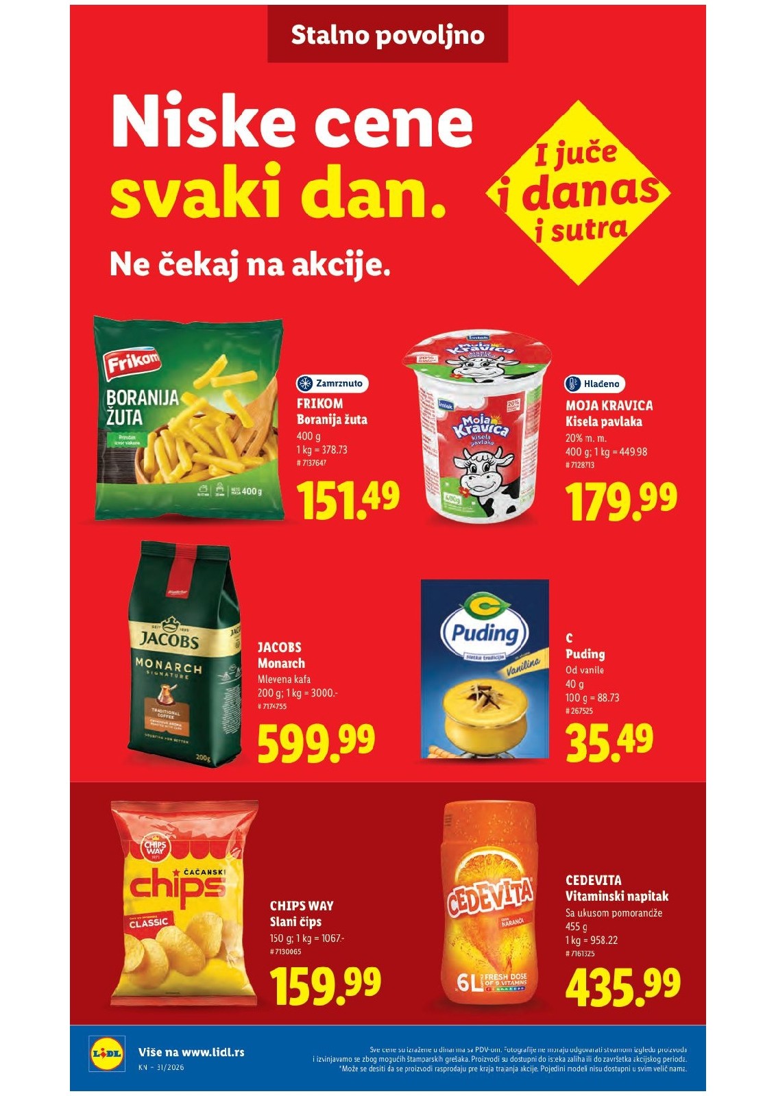Lidl katalog akcija strana 40 – važi od 30.7. do 5.8.2026.
