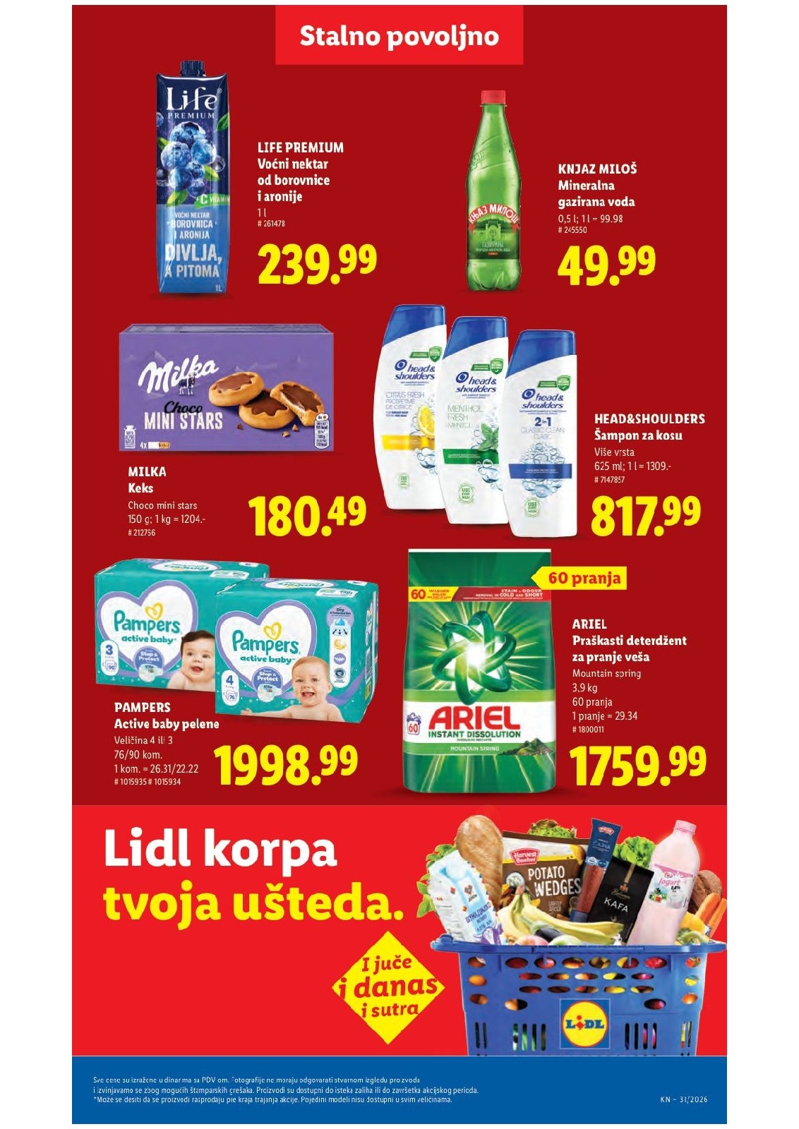 Lidl katalog akcija strana 41 – važi od 30.7. do 5.8.2026.