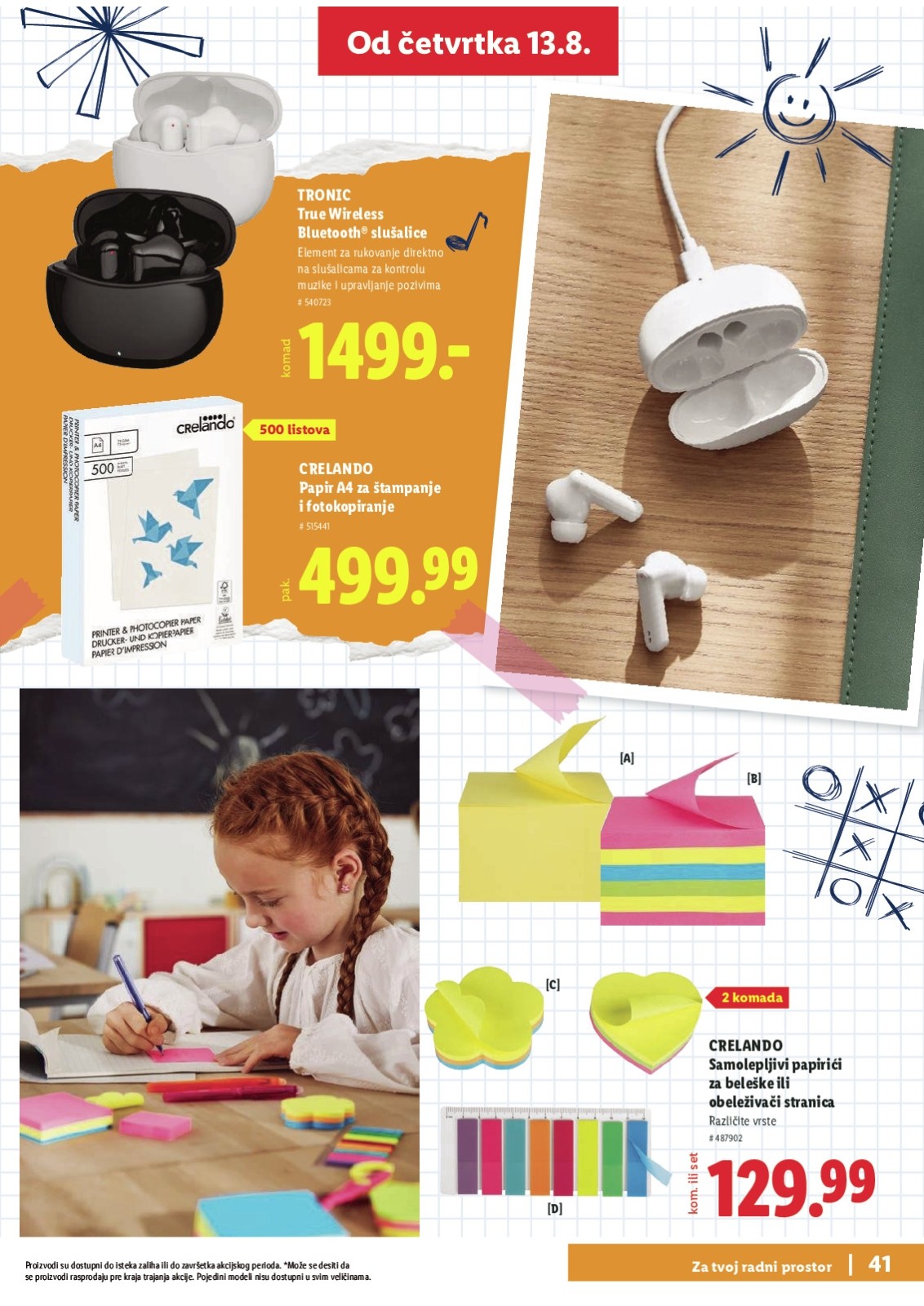 Lidl katalog akcija strana 41 – važi od 30.7. do 30.8.2026.