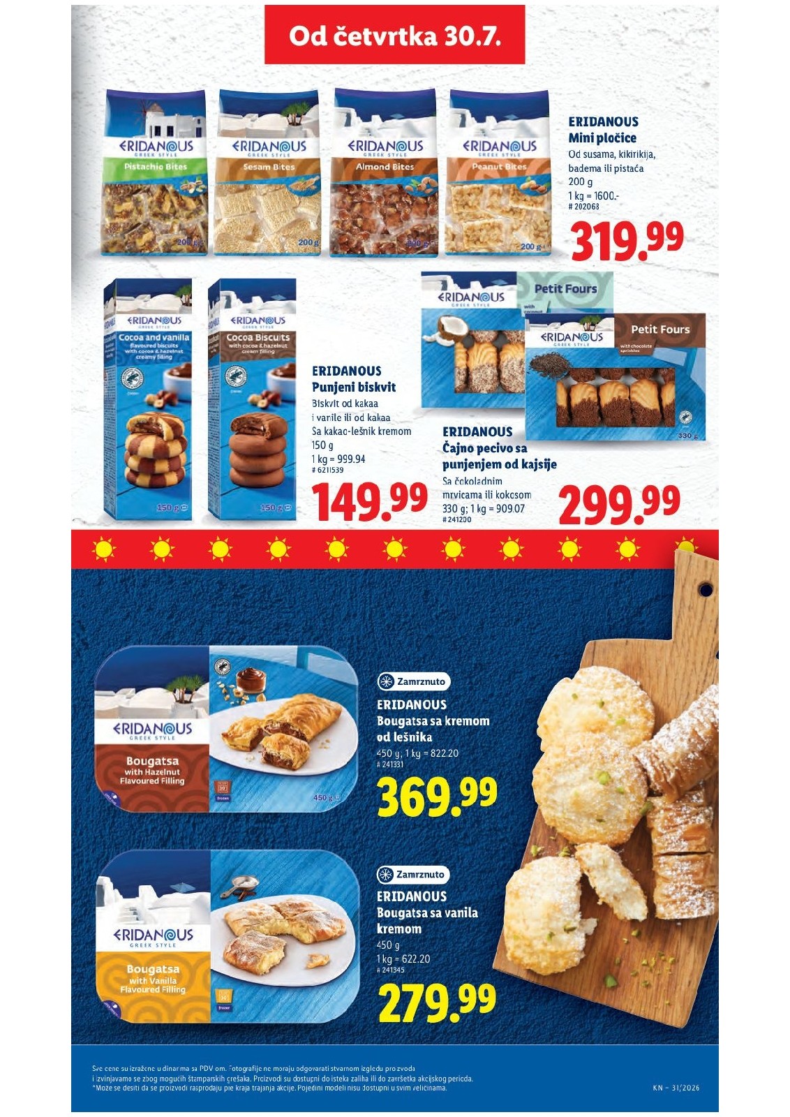 Lidl katalog akcija strana 58 – važi od 30.7. do 5.8.2026.