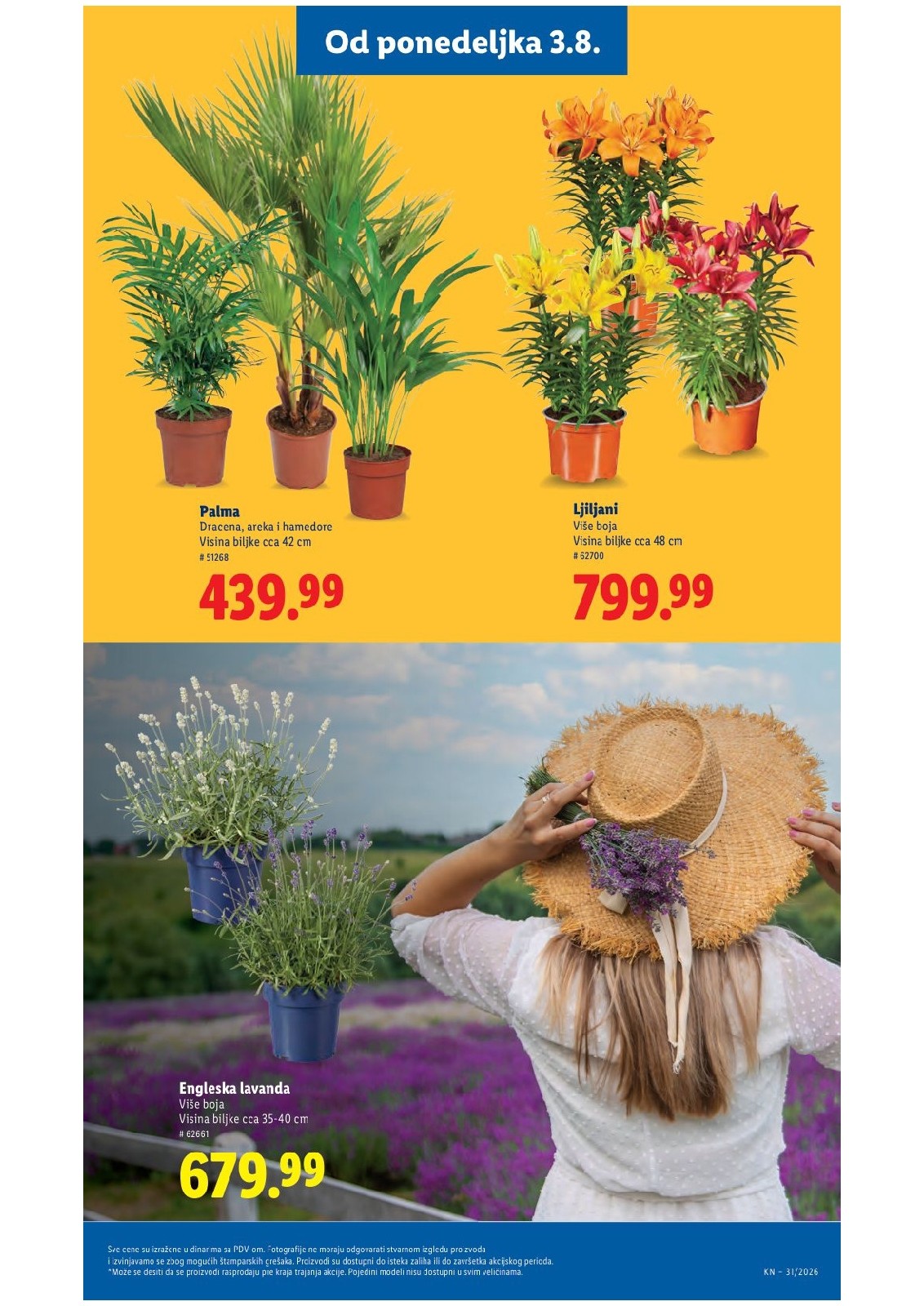 Lidl katalog akcija strana 72 – važi od 30.7. do 5.8.2026.