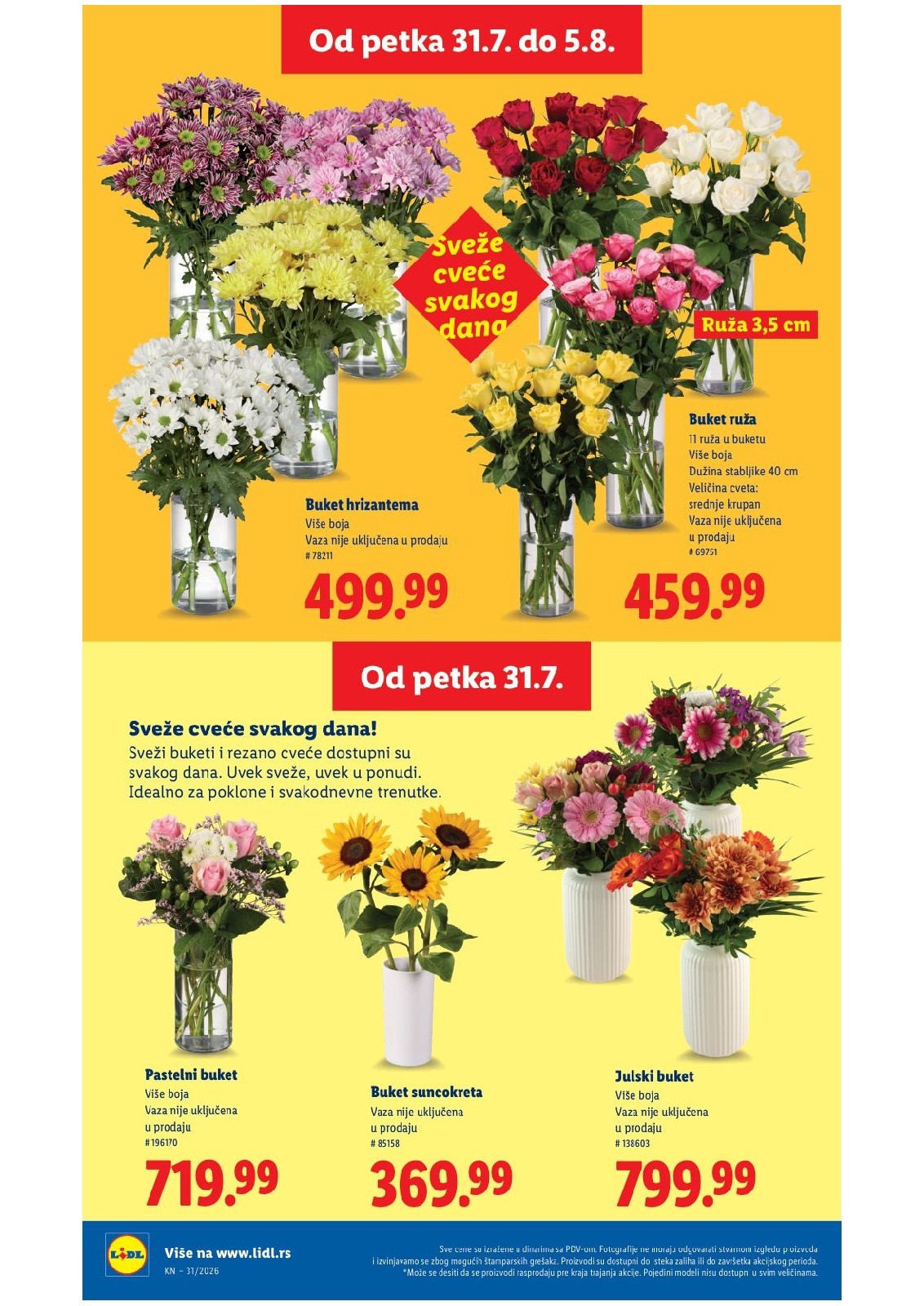 Lidl katalog akcija strana 73 – važi od 30.7. do 5.8.2026.