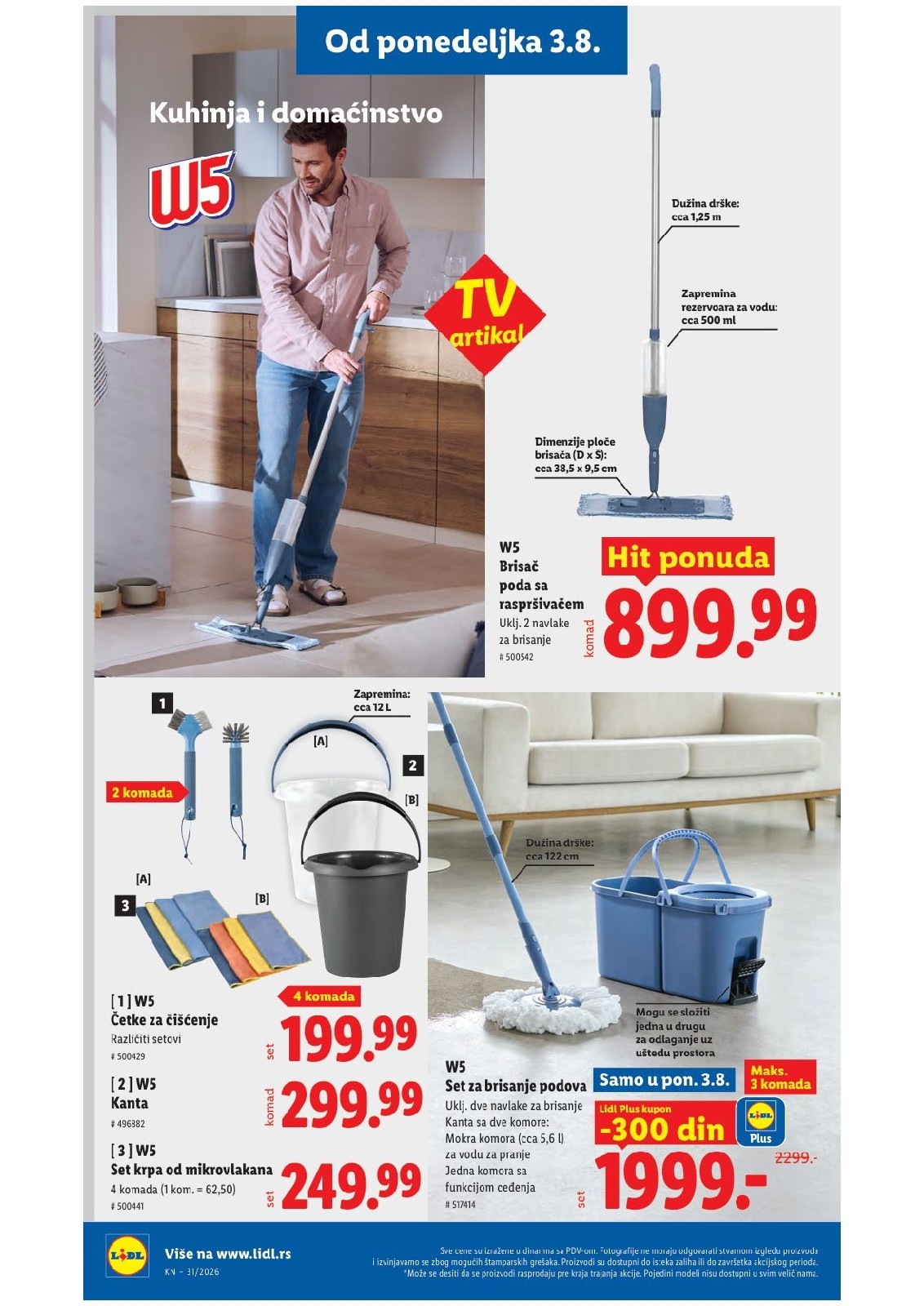 Lidl katalog akcija strana 89 – važi od 30.7. do 5.8.2026.