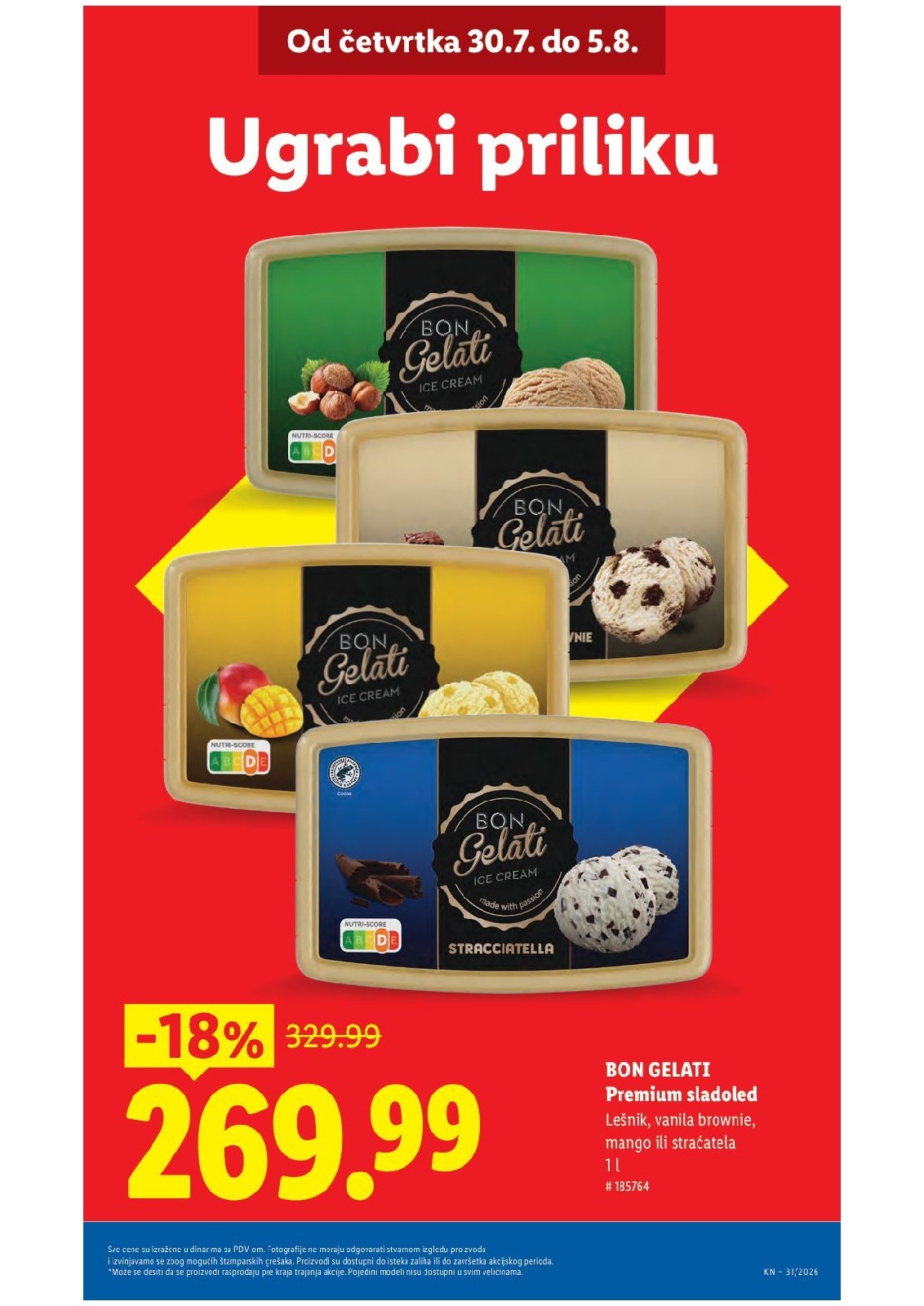 Lidl katalog akcija strana 9 – važi od 30.7. do 5.8.2026.