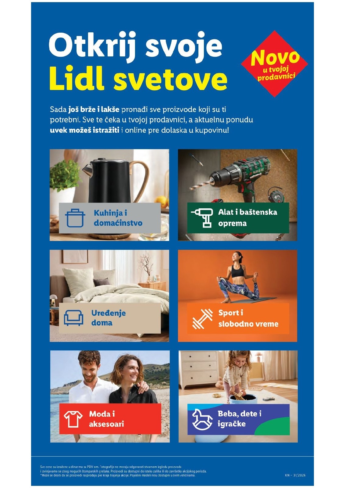 Lidl katalog akcija strana 90 – važi od 30.7. do 5.8.2026.