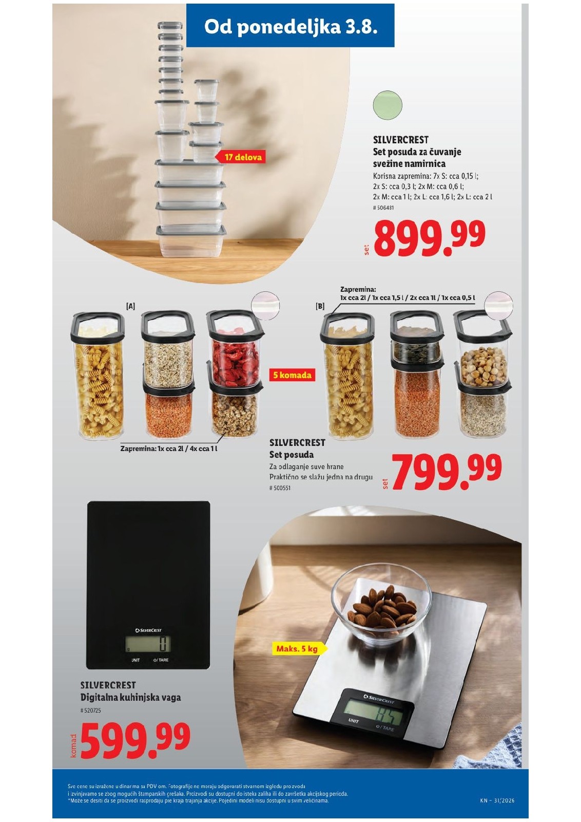 Lidl katalog akcija strana 92 – važi od 30.7. do 5.8.2026.