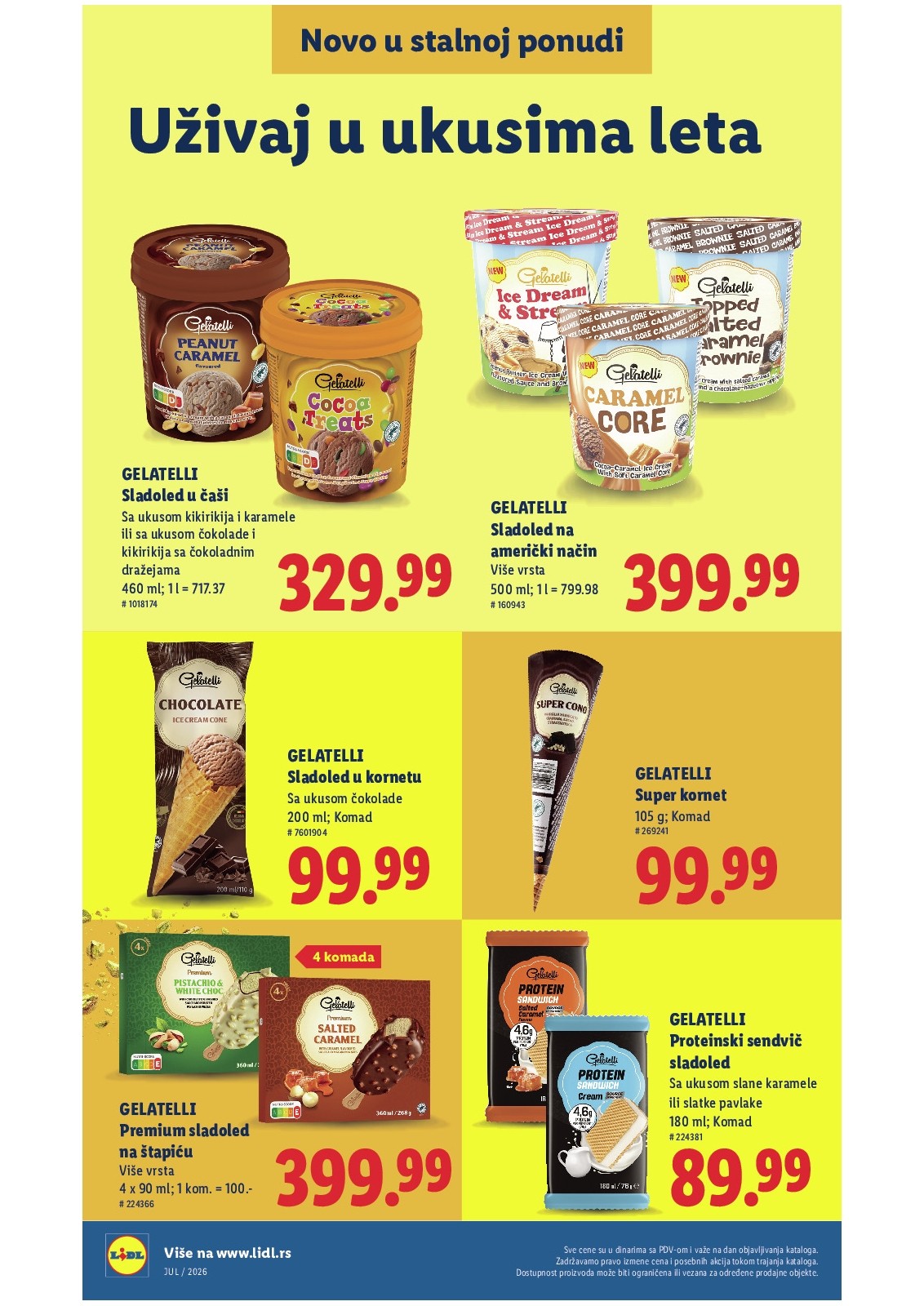 Lidl katalog akcija strana 10 – važi od 5.8. do 11.8.2026.