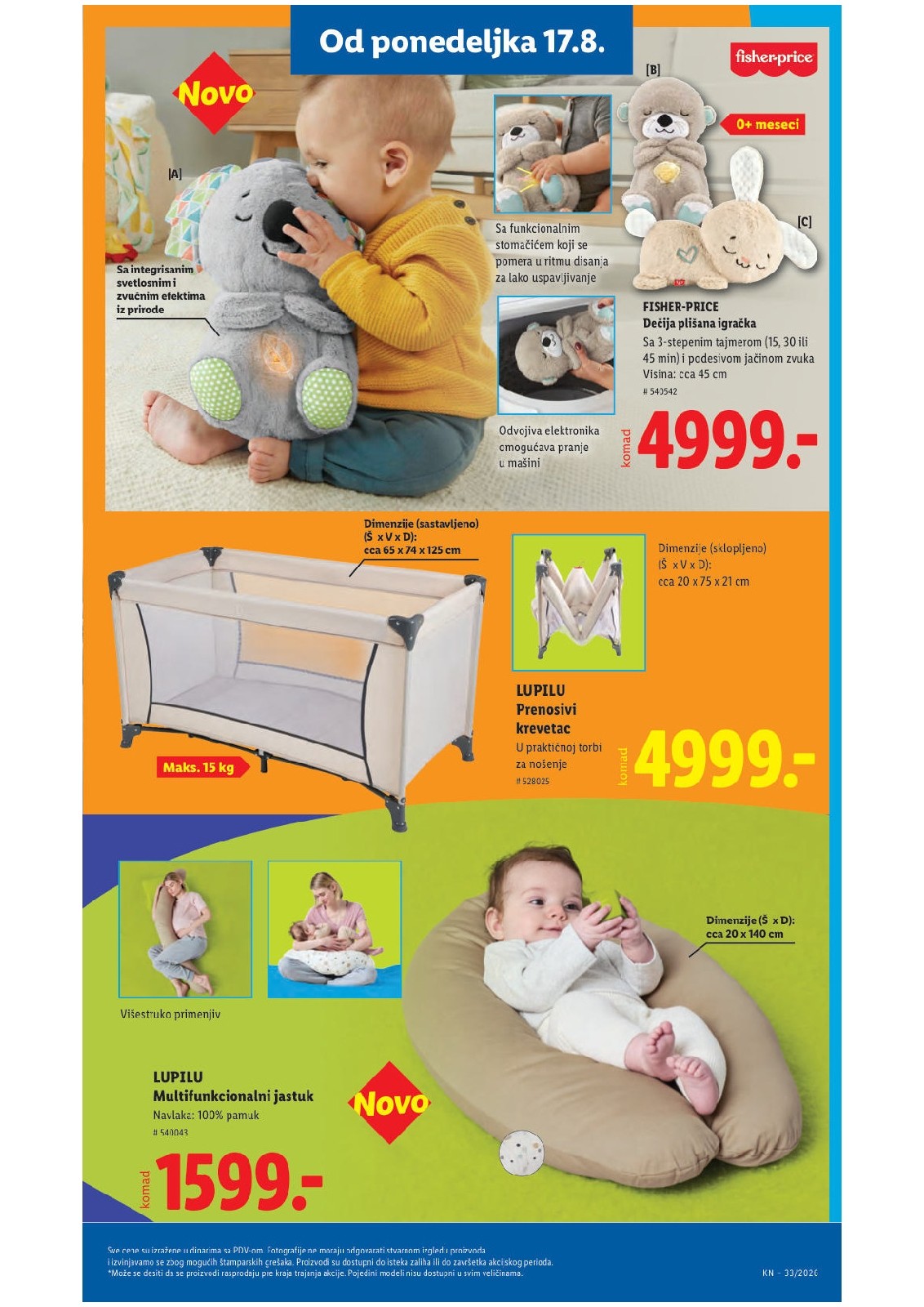 Lidl katalog akcija strana 101 – važi od 13.8. do 16.8.2026.