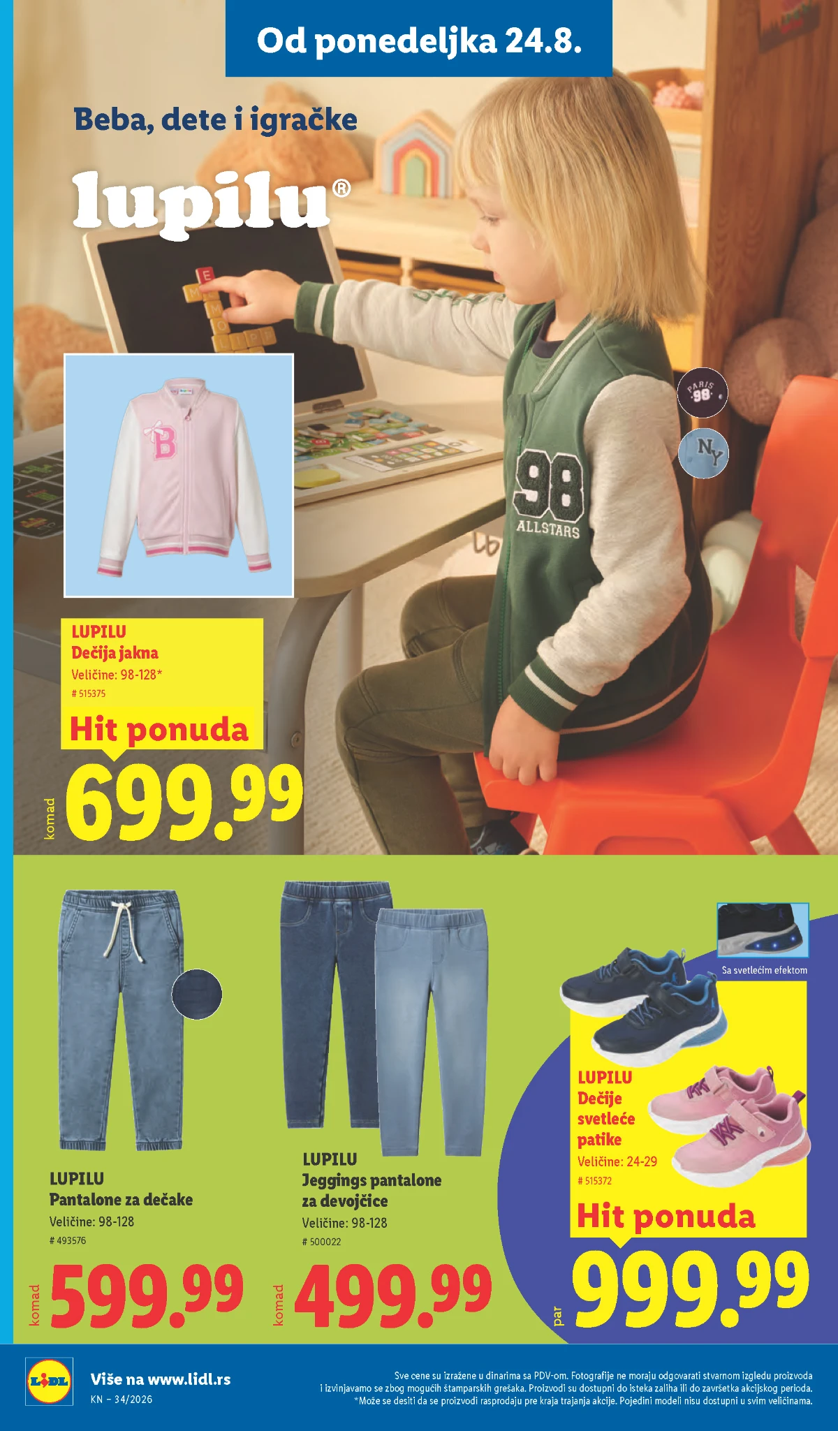 Lidl katalog akcija strana 102 – važi od 20.8. do 26.8.2026.