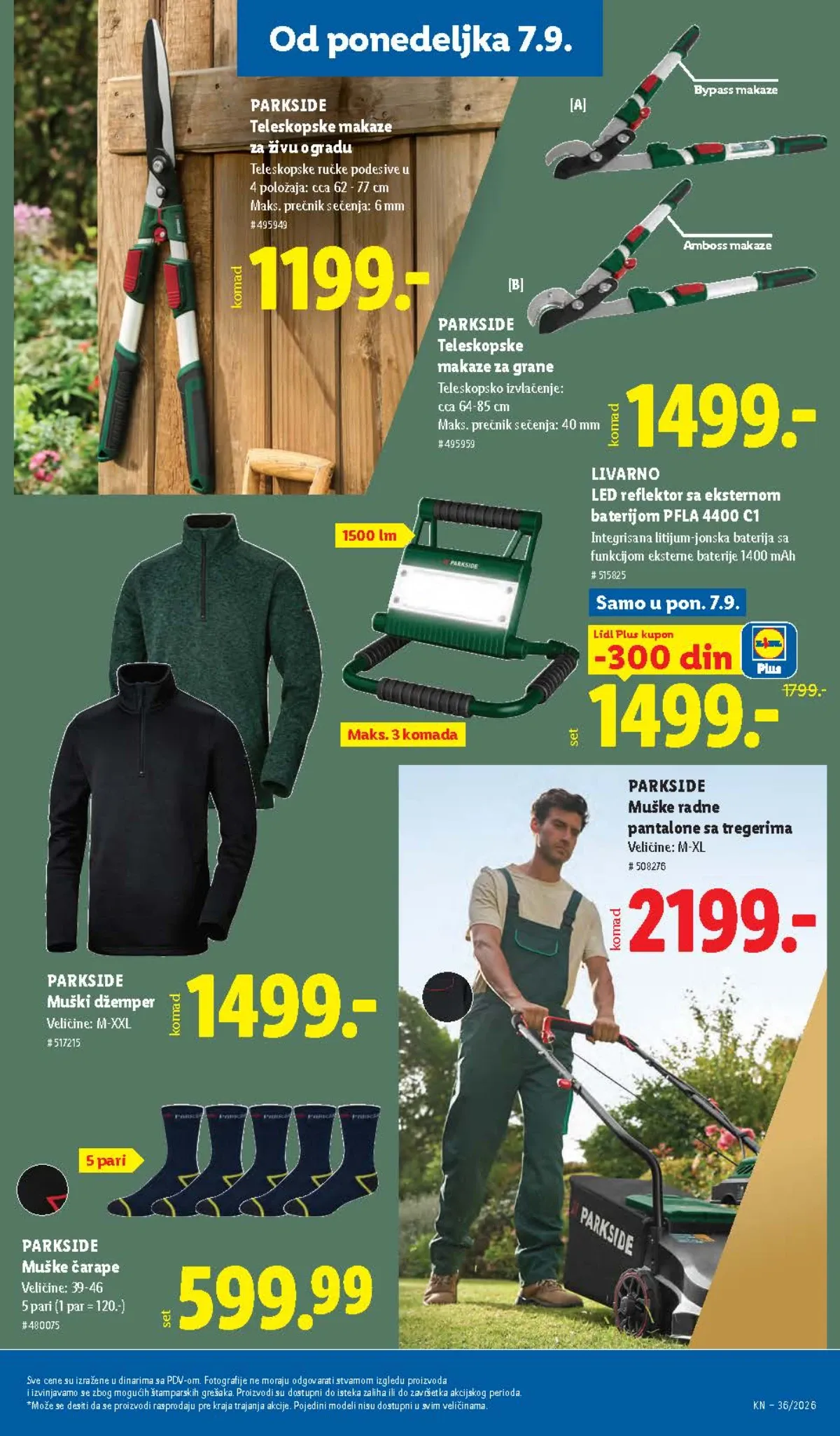 Lidl katalog akcija strana 103 – važi od 3.9. do 9.9.2026.