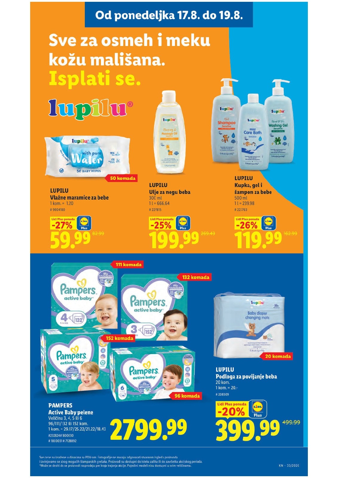 Lidl katalog akcija strana 103 – važi od 13.8. do 16.8.2026.