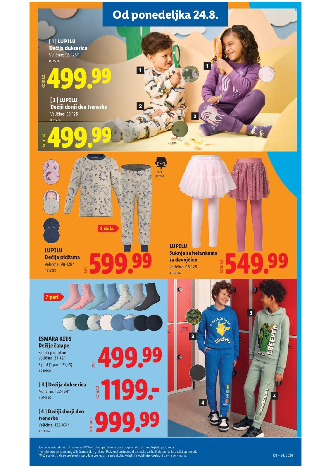 Lidl katalog akcija strana 103 – važi od 20.8. do 26.8.2026.