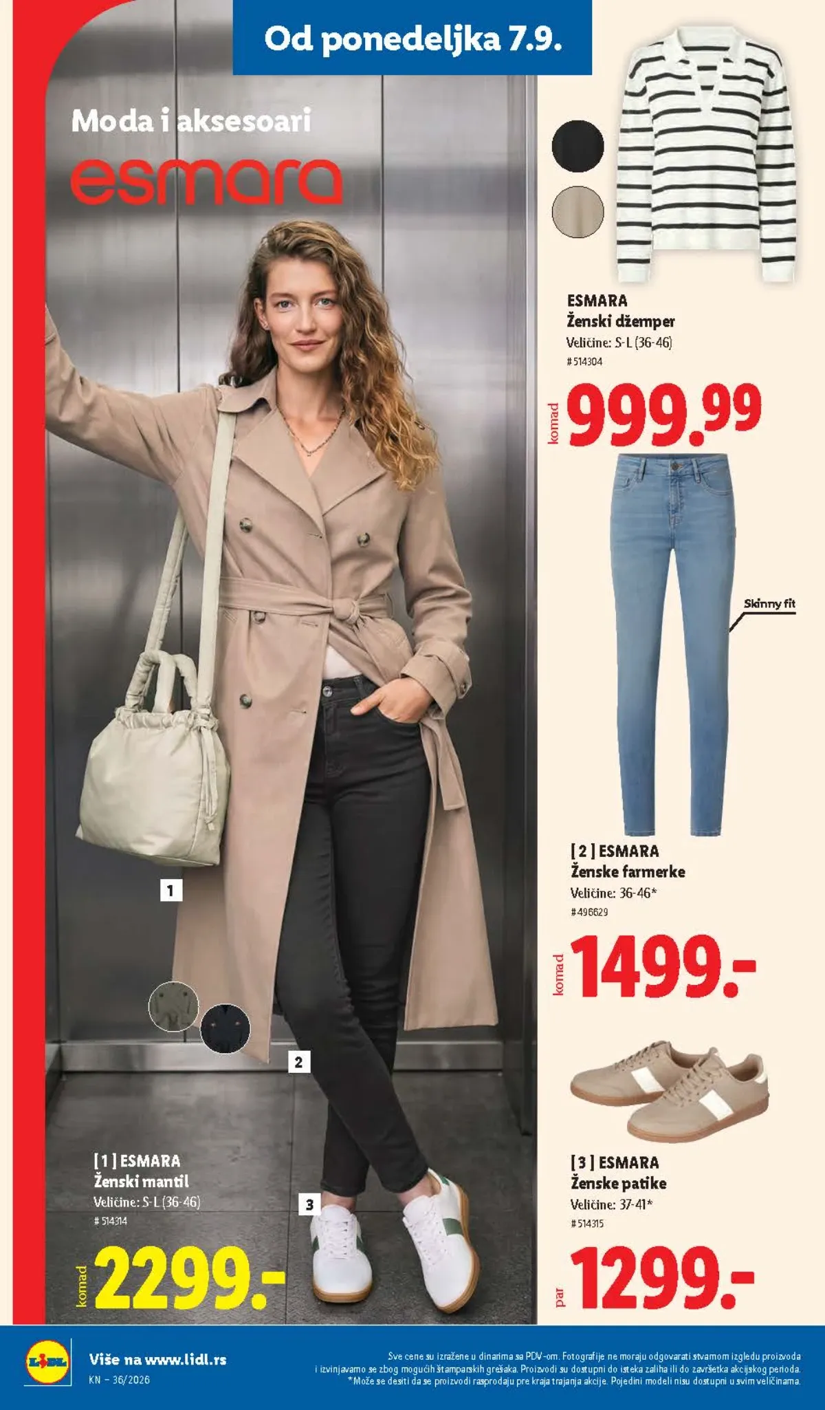 Lidl katalog akcija strana 106 – važi od 3.9. do 9.9.2026.