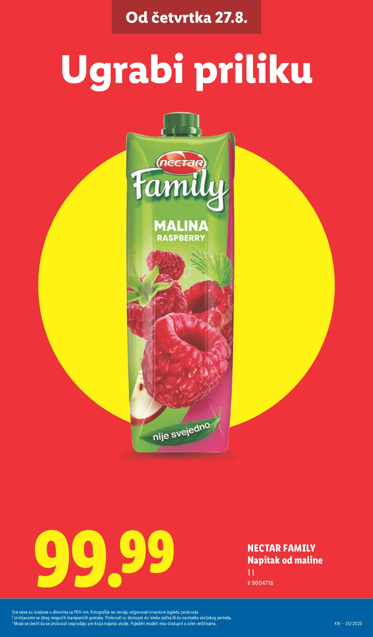 Lidl katalog akcija strana 11 – važi od 31.8. do 2.9.2026.