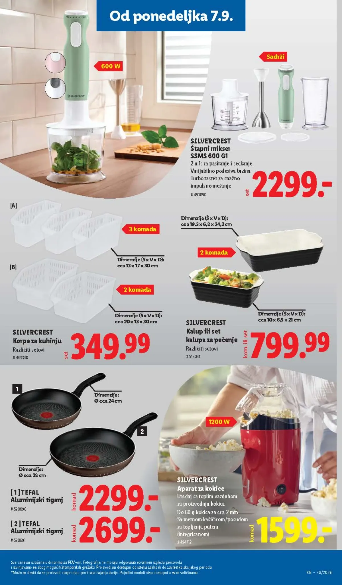 Lidl katalog akcija strana 111 – važi od 3.9. do 9.9.2026.