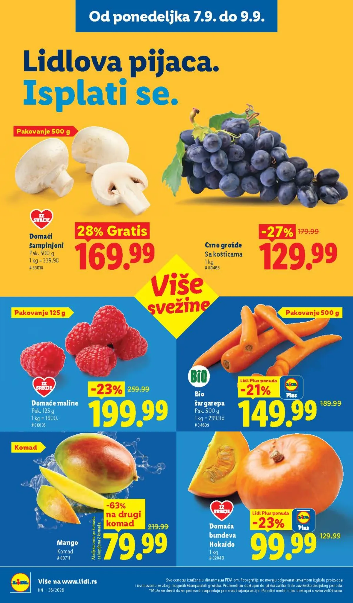 Lidl katalog akcija strana 112 – važi od 3.9. do 9.9.2026.