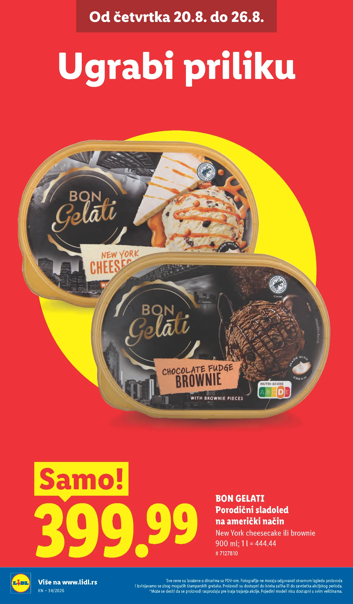 Lidl katalog akcija strana 12 – važi od 20.8. do 26.8.2026.