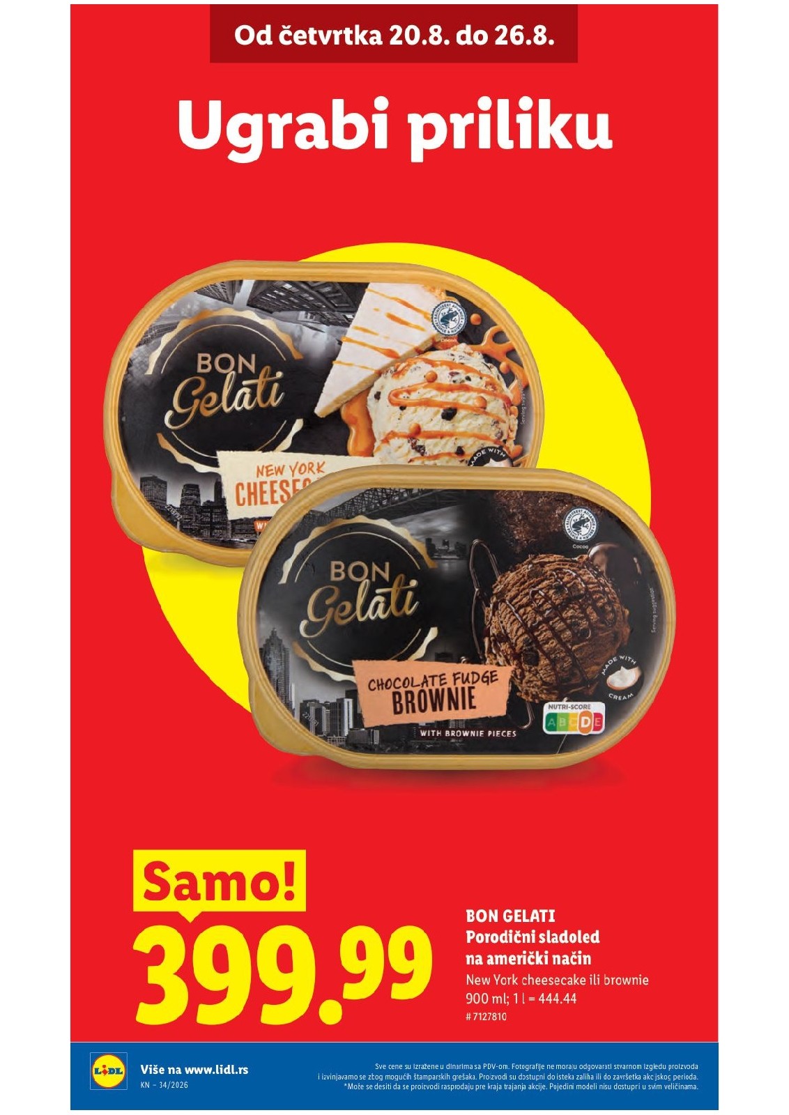 Lidl katalog akcija strana 12 – važi od 20.8. do 26.8.2026.