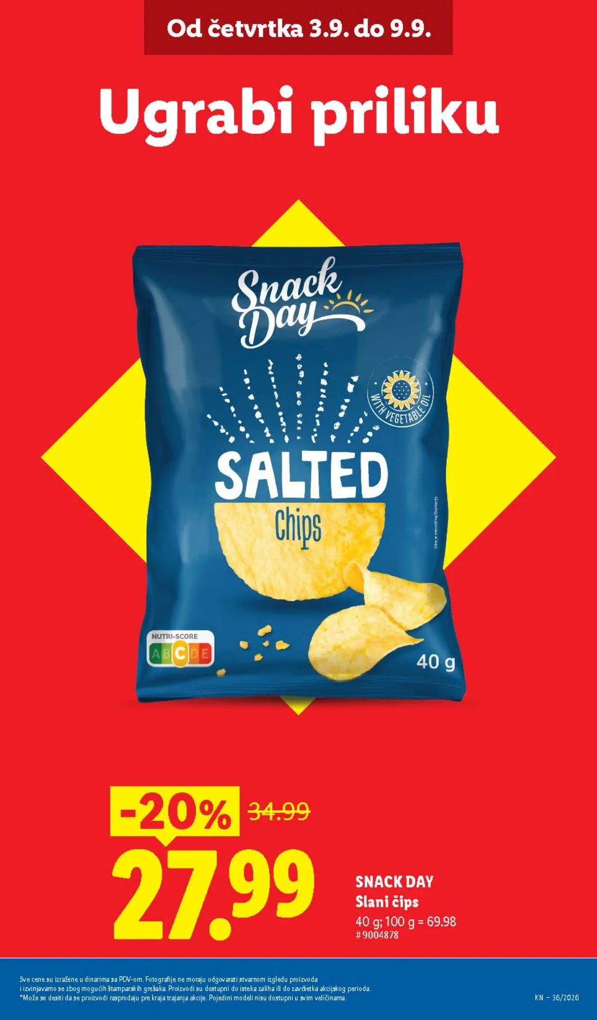 Lidl katalog akcija strana 13 – važi od 3.9. do 9.9.2026.