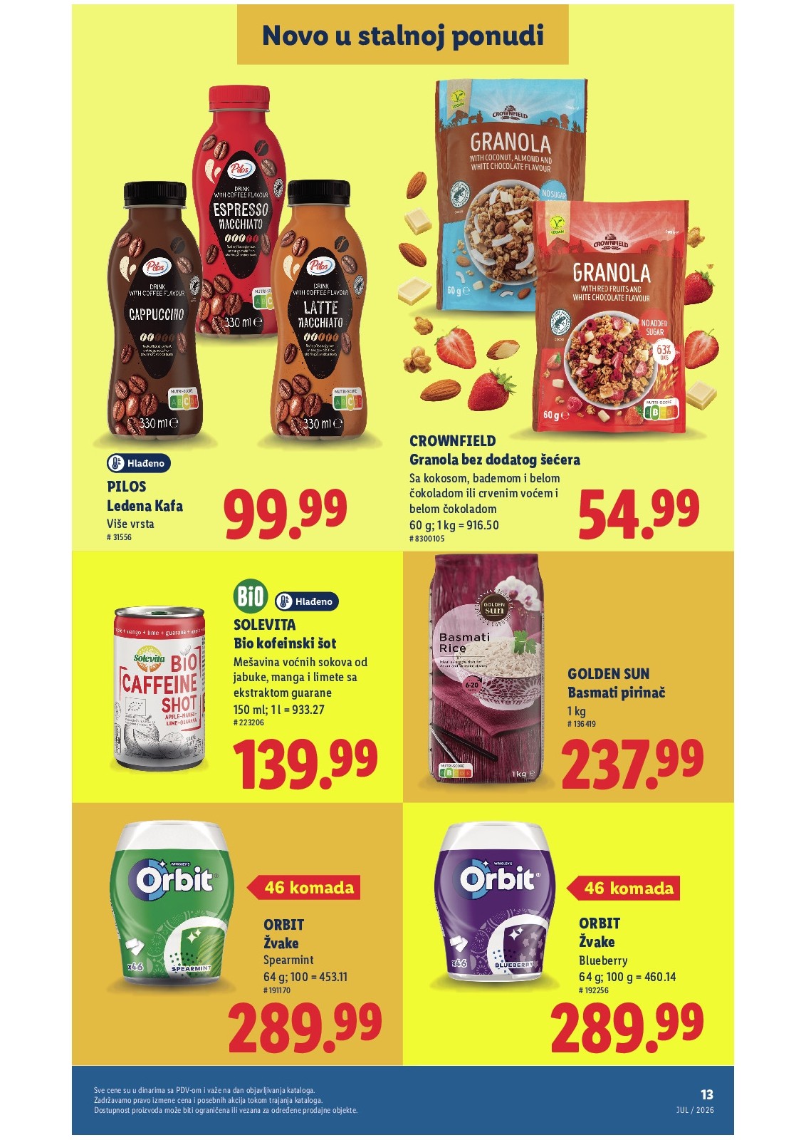 Lidl katalog akcija strana 13 – važi od 5.8. do 11.8.2026.