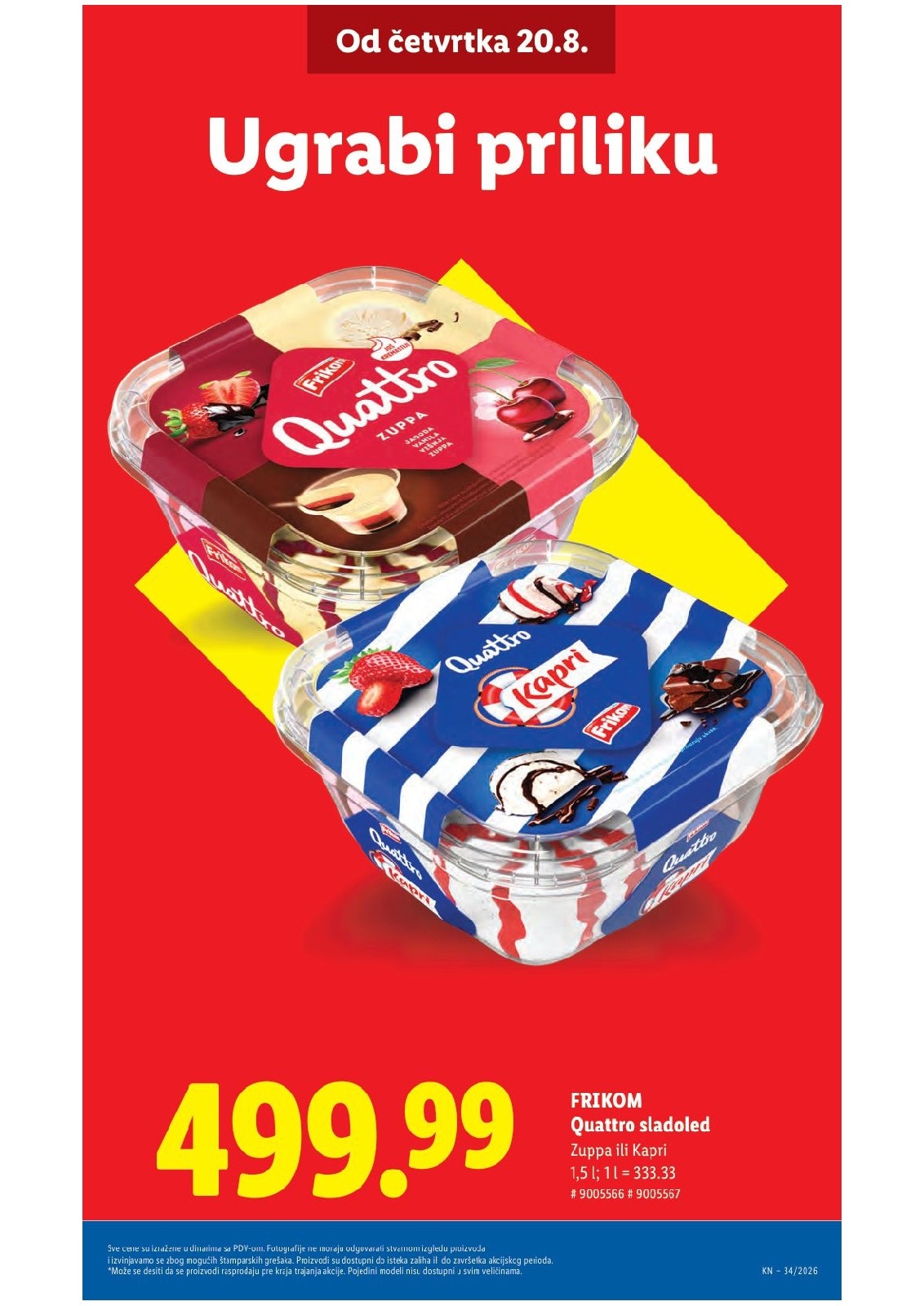 Lidl katalog akcija strana 13 – važi od 20.8. do 26.8.2026.