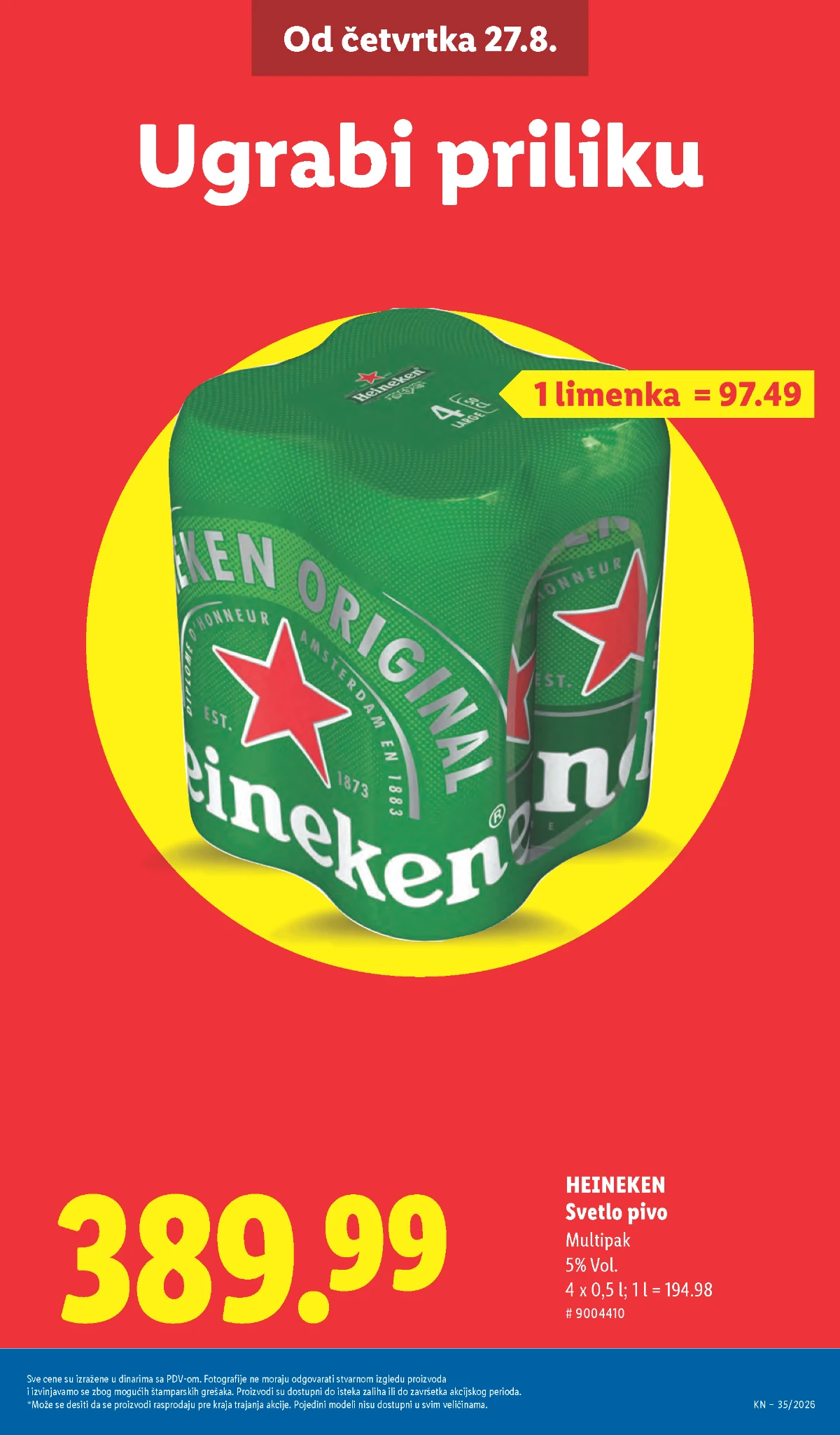 Lidl katalog akcija strana 13 – važi od 27.8. do 2.9.2026.