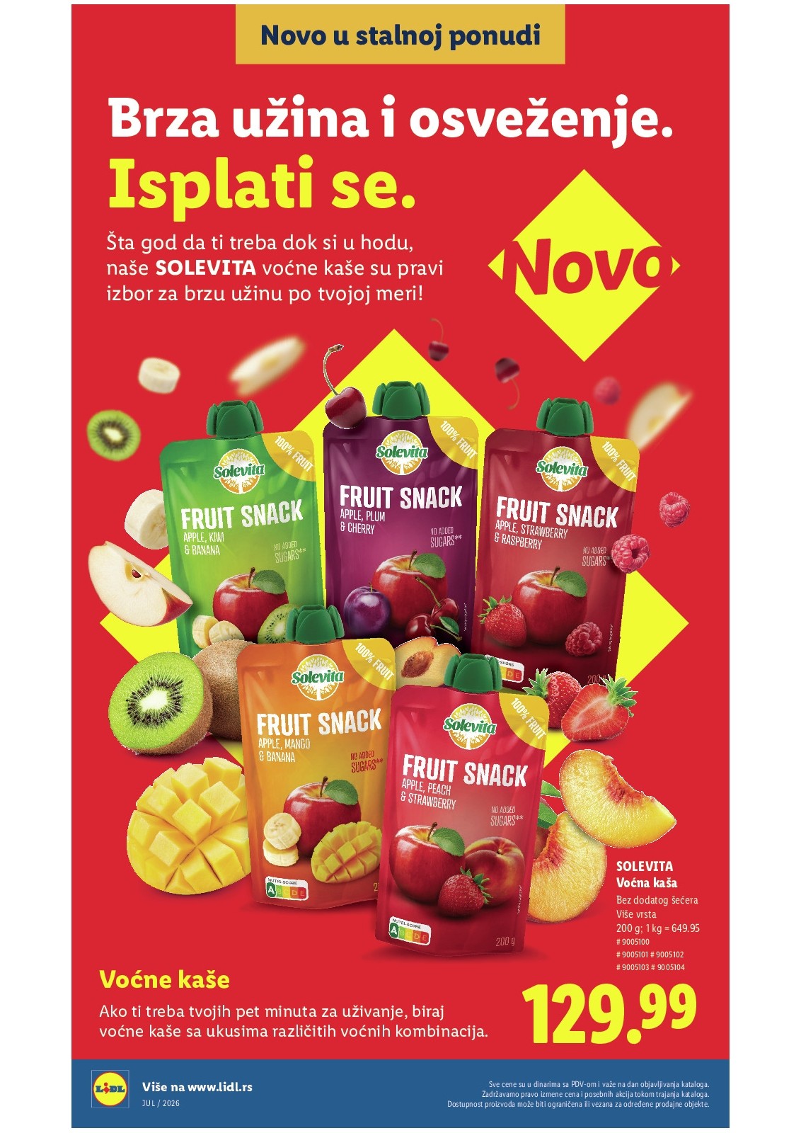Lidl katalog akcija strana 14 – važi od 5.8. do 11.8.2026.