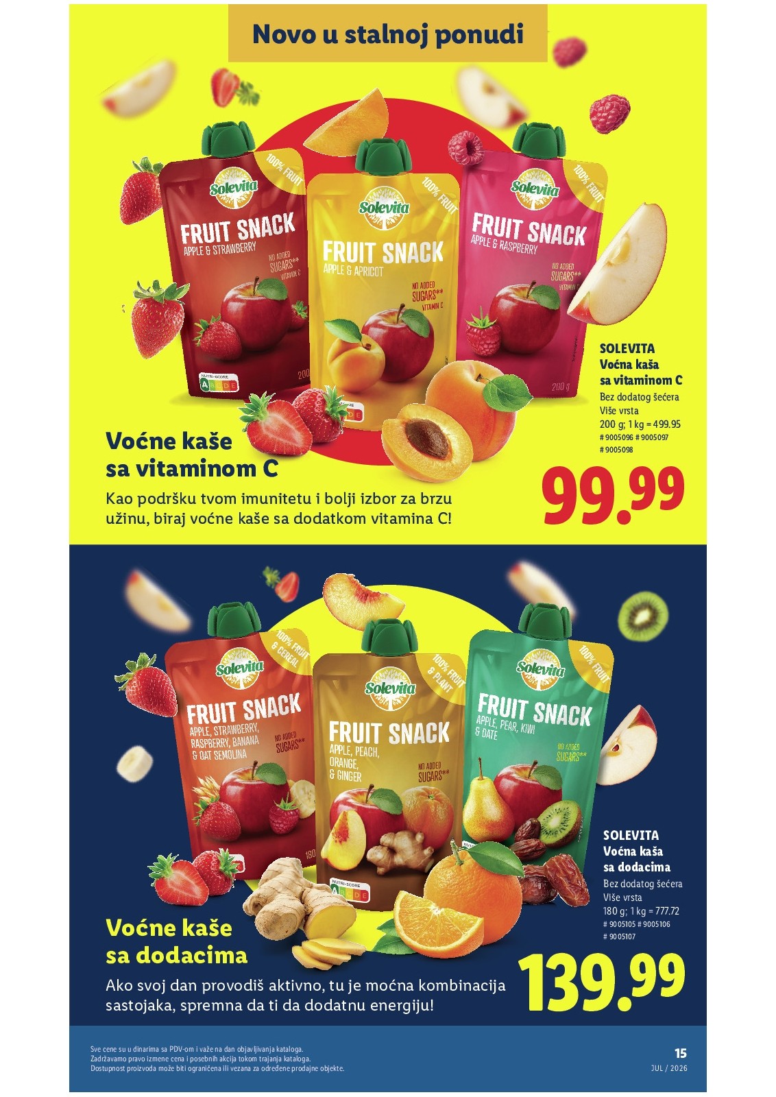 Lidl katalog akcija strana 15 – važi od 5.8. do 11.8.2026.