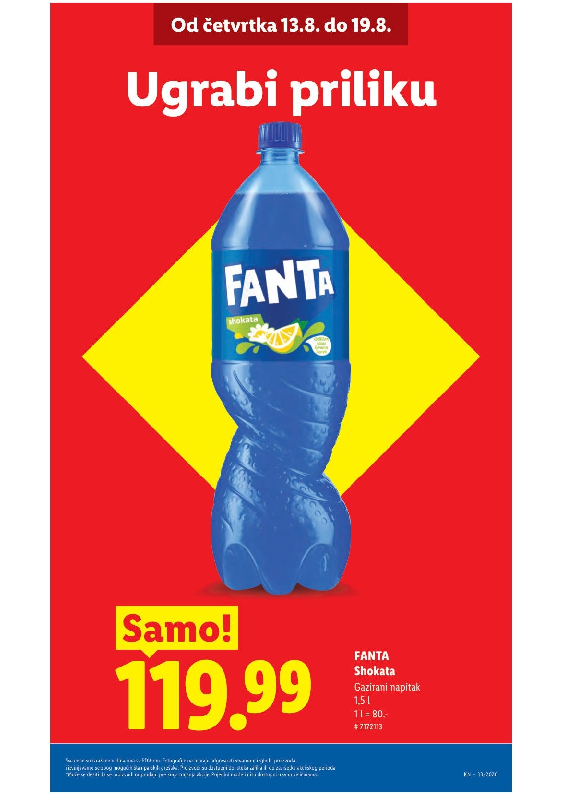 Lidl katalog akcija strana 15 – važi od 13.8. do 16.8.2026.