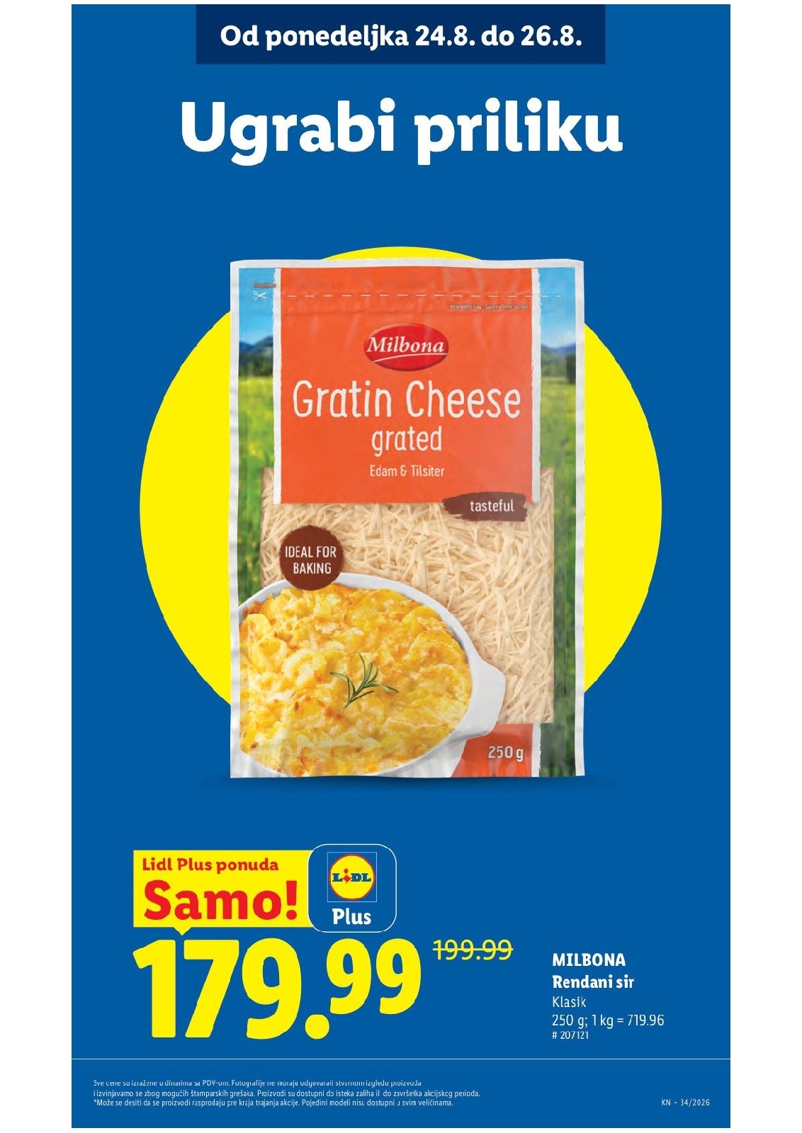 Lidl katalog akcija strana 17 – važi od 20.8. do 26.8.2026.