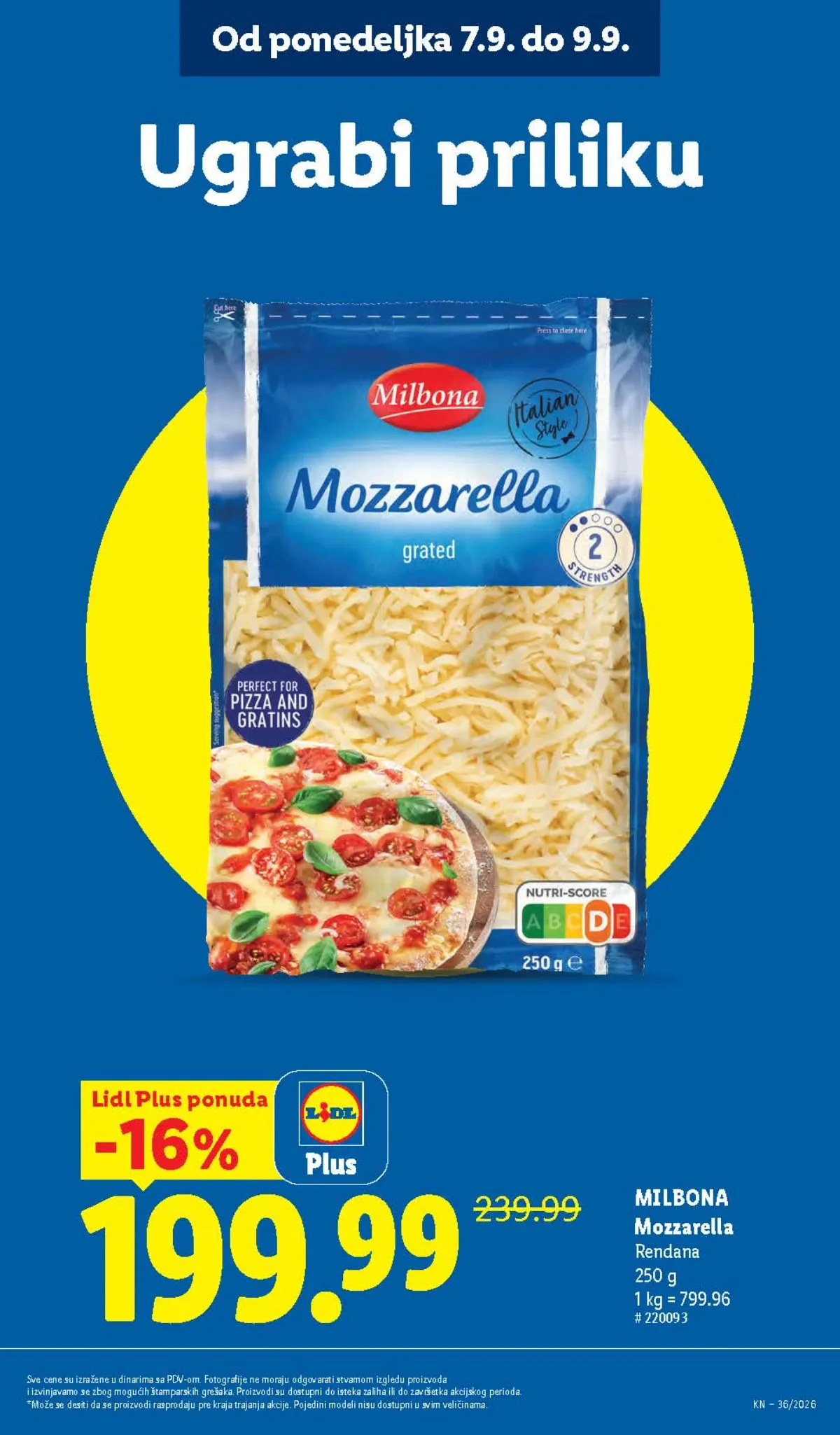 Lidl katalog akcija strana 19 – važi od 3.9. do 9.9.2026.