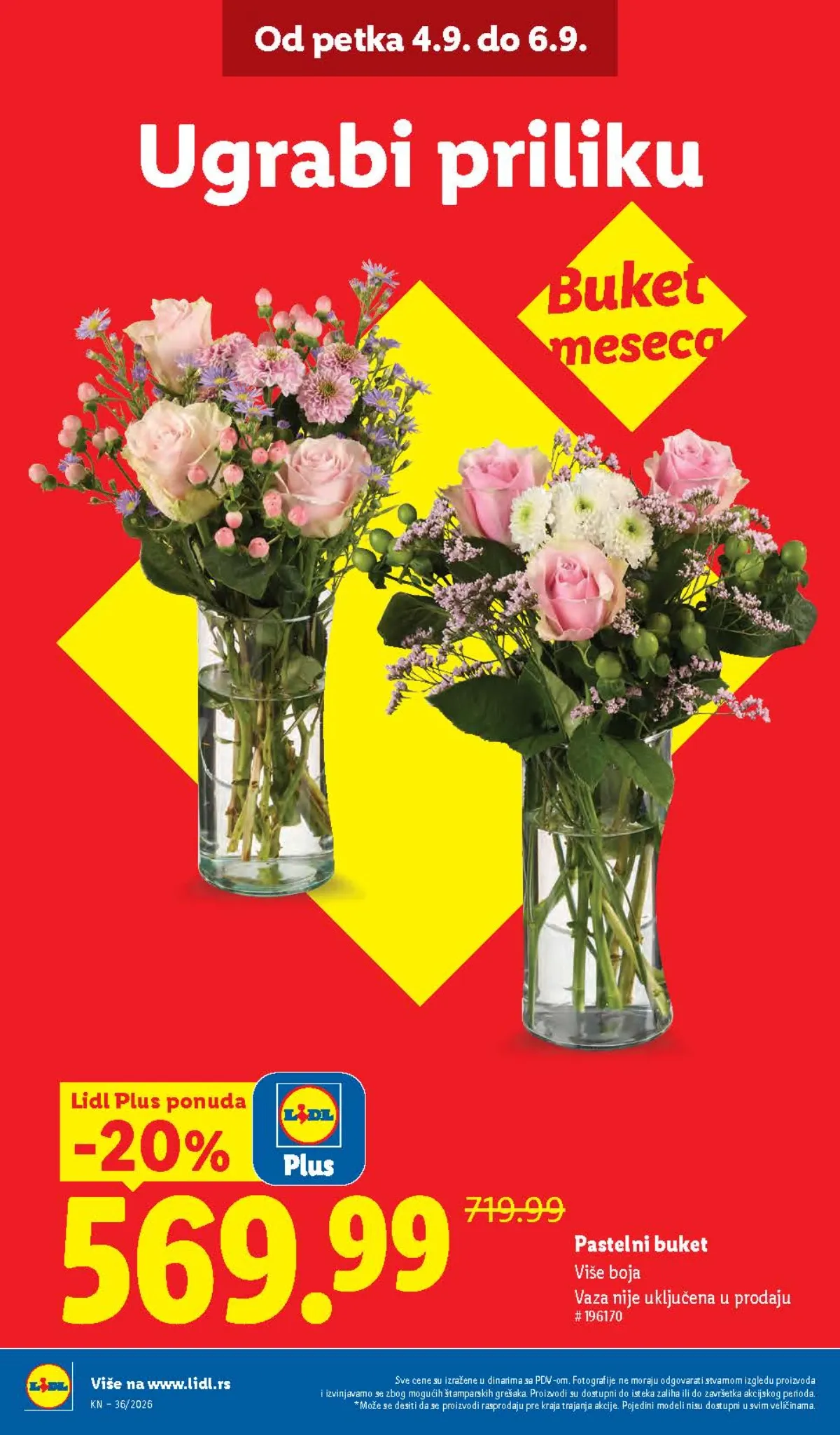 Lidl katalog akcija strana 2 – važi od 3.9. do 9.9.2026.