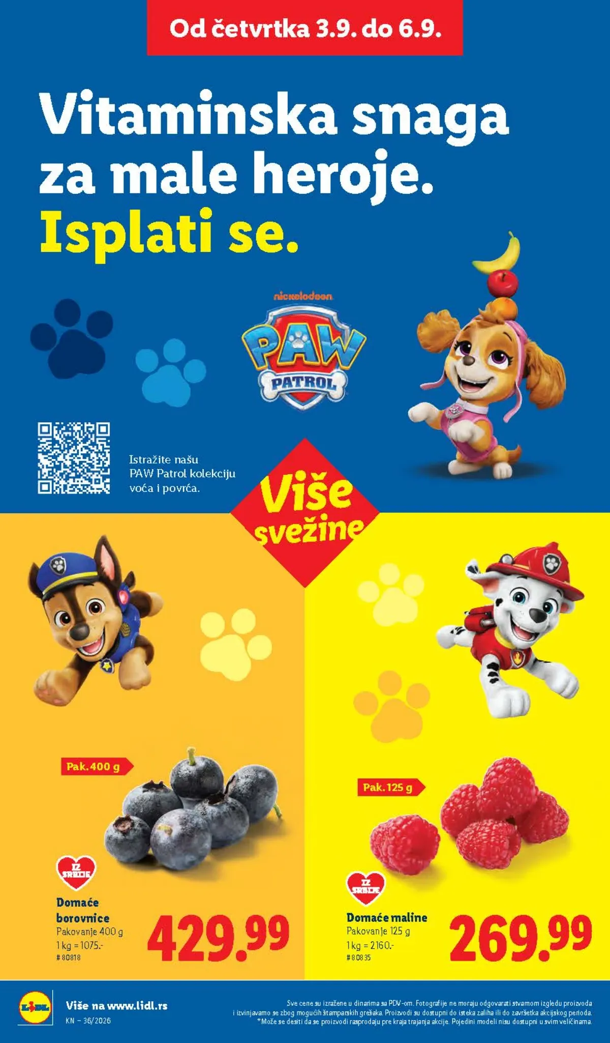 Lidl katalog akcija strana 20 – važi od 3.9. do 9.9.2026.