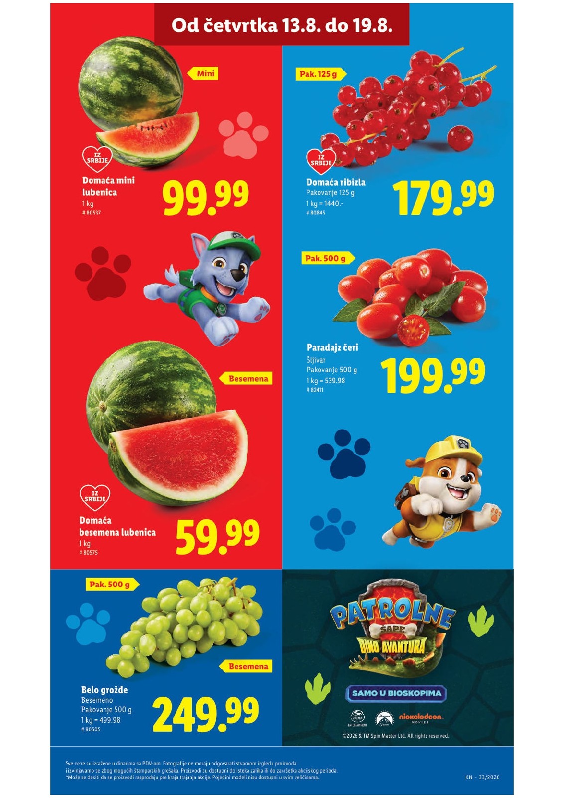 Lidl katalog akcija strana 21 – važi od 13.8. do 16.8.2026.