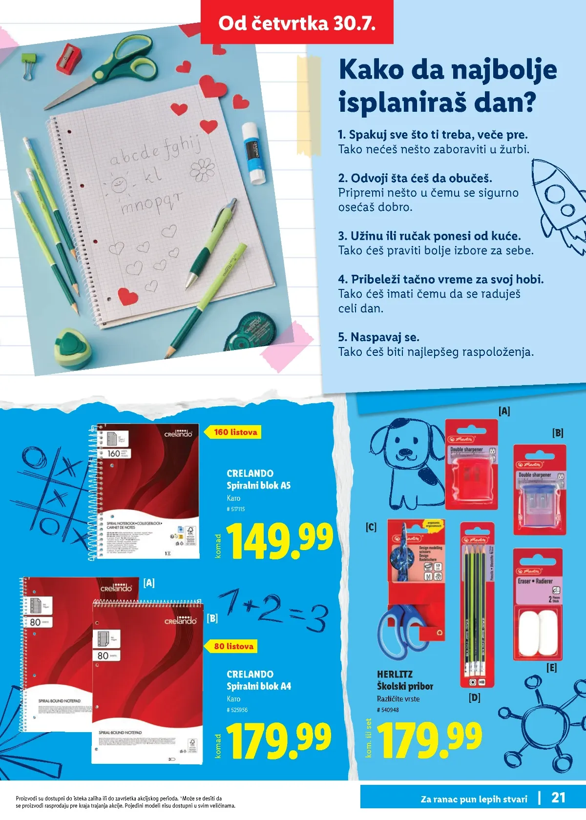 Lidl katalog akcija strana 21