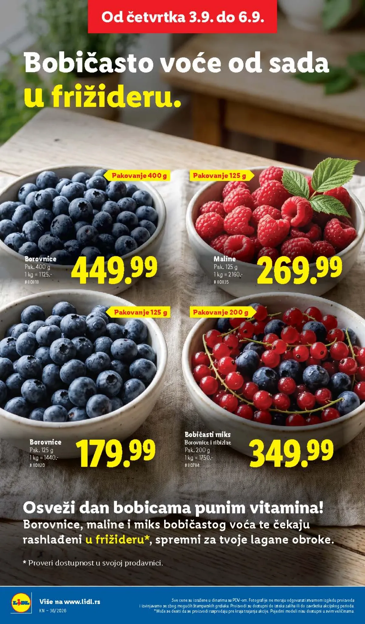 Lidl katalog akcija strana 22 – važi od 3.9. do 9.9.2026.
