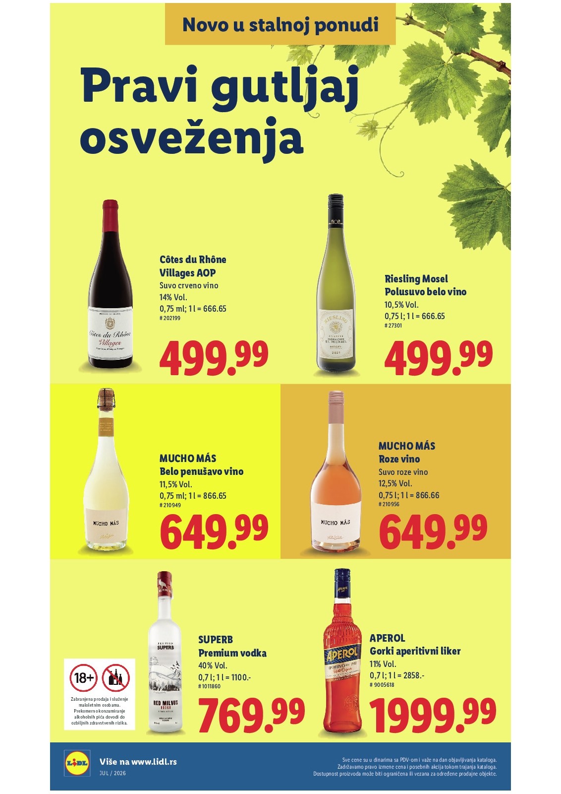 Lidl katalog akcija strana 22 – važi od 5.8. do 11.8.2026.