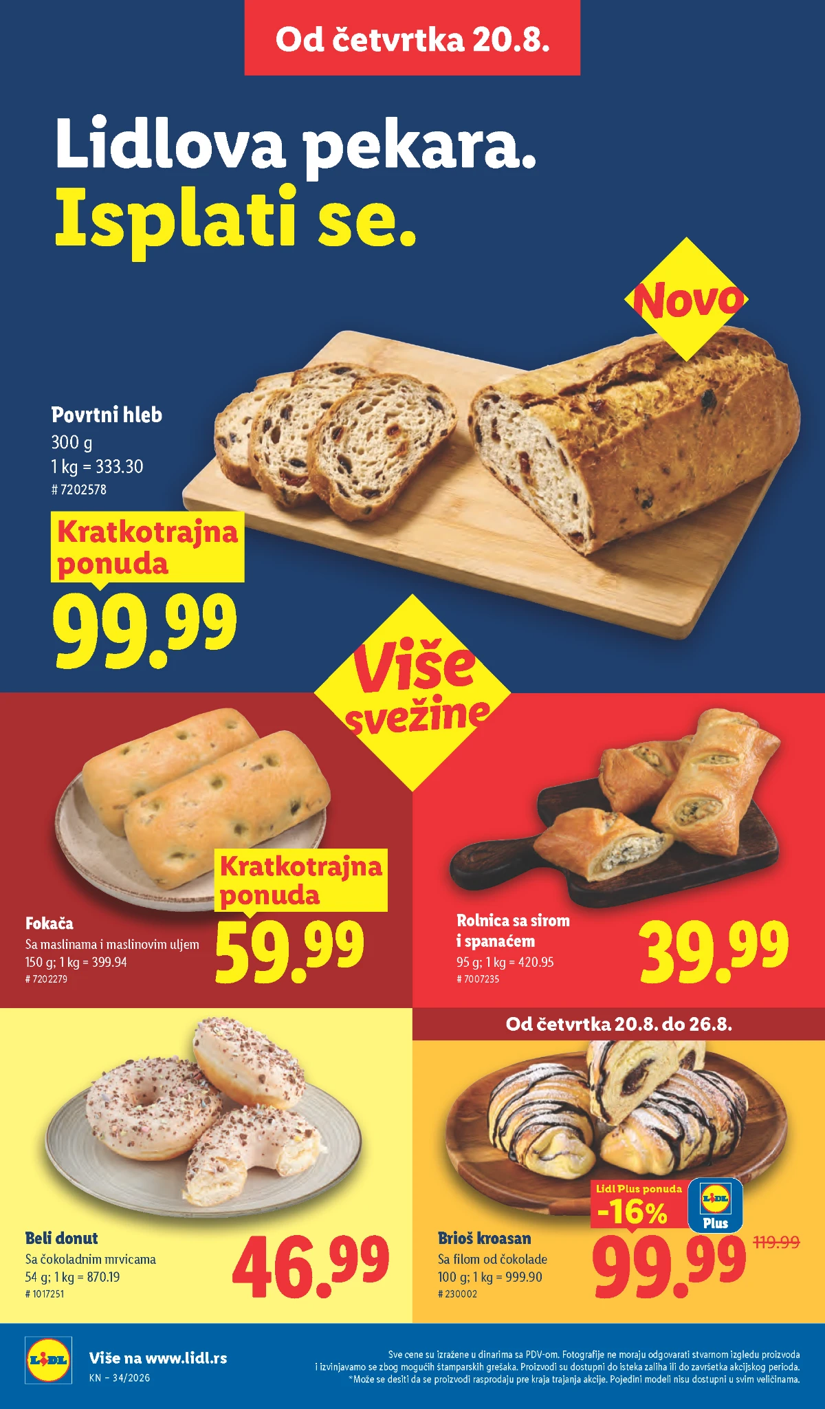 Lidl katalog akcija strana 22 – važi od 20.8. do 26.8.2026.
