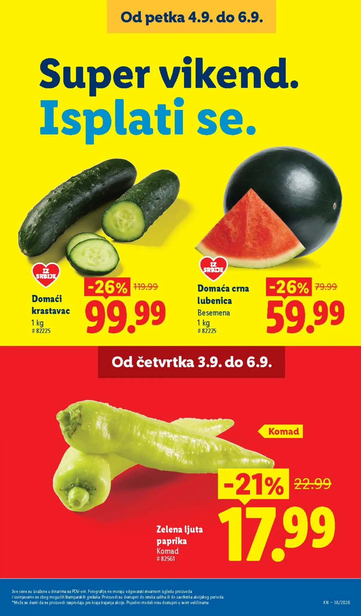 Lidl katalog akcija strana 23 – važi od 3.9. do 9.9.2026.