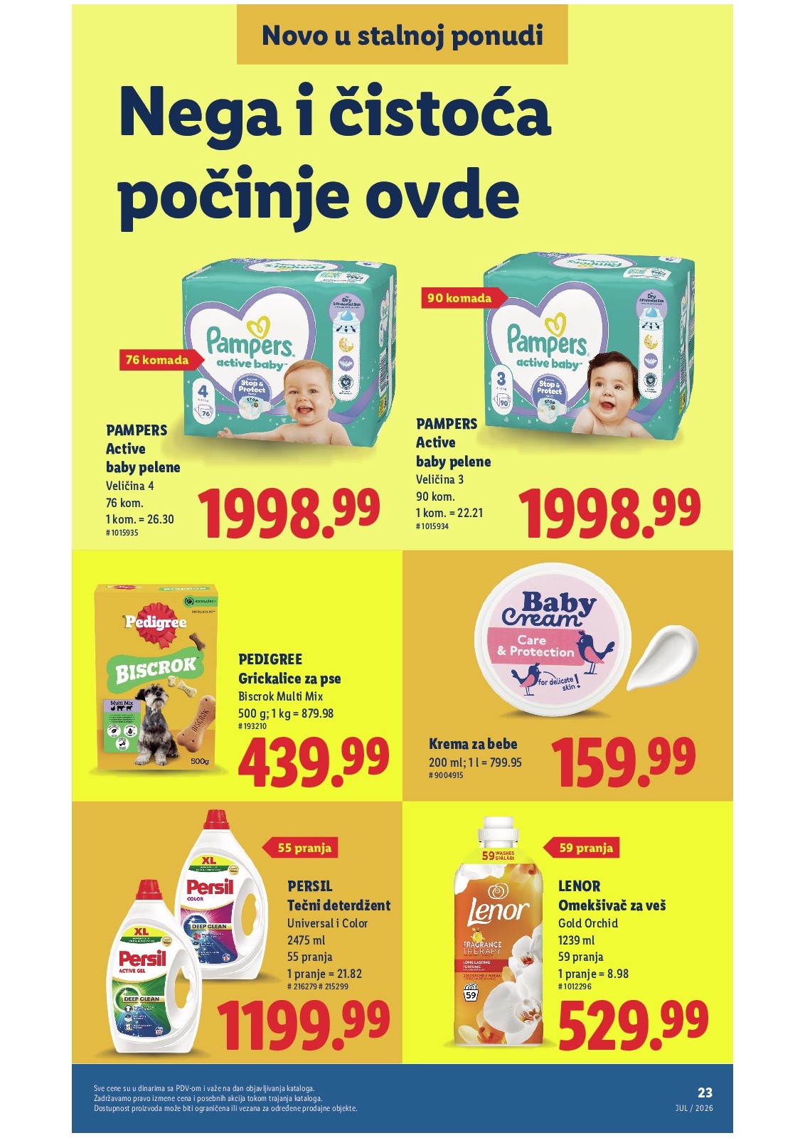 Lidl katalog akcija strana 23 – važi od 5.8. do 11.8.2026.
