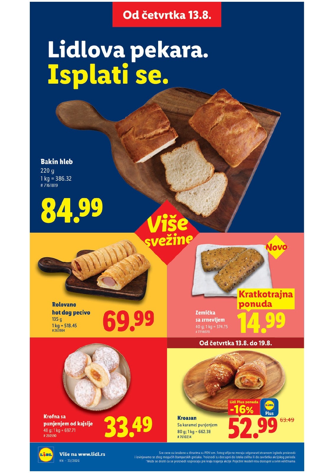 Lidl katalog akcija strana 24 – važi od 13.8. do 16.8.2026.