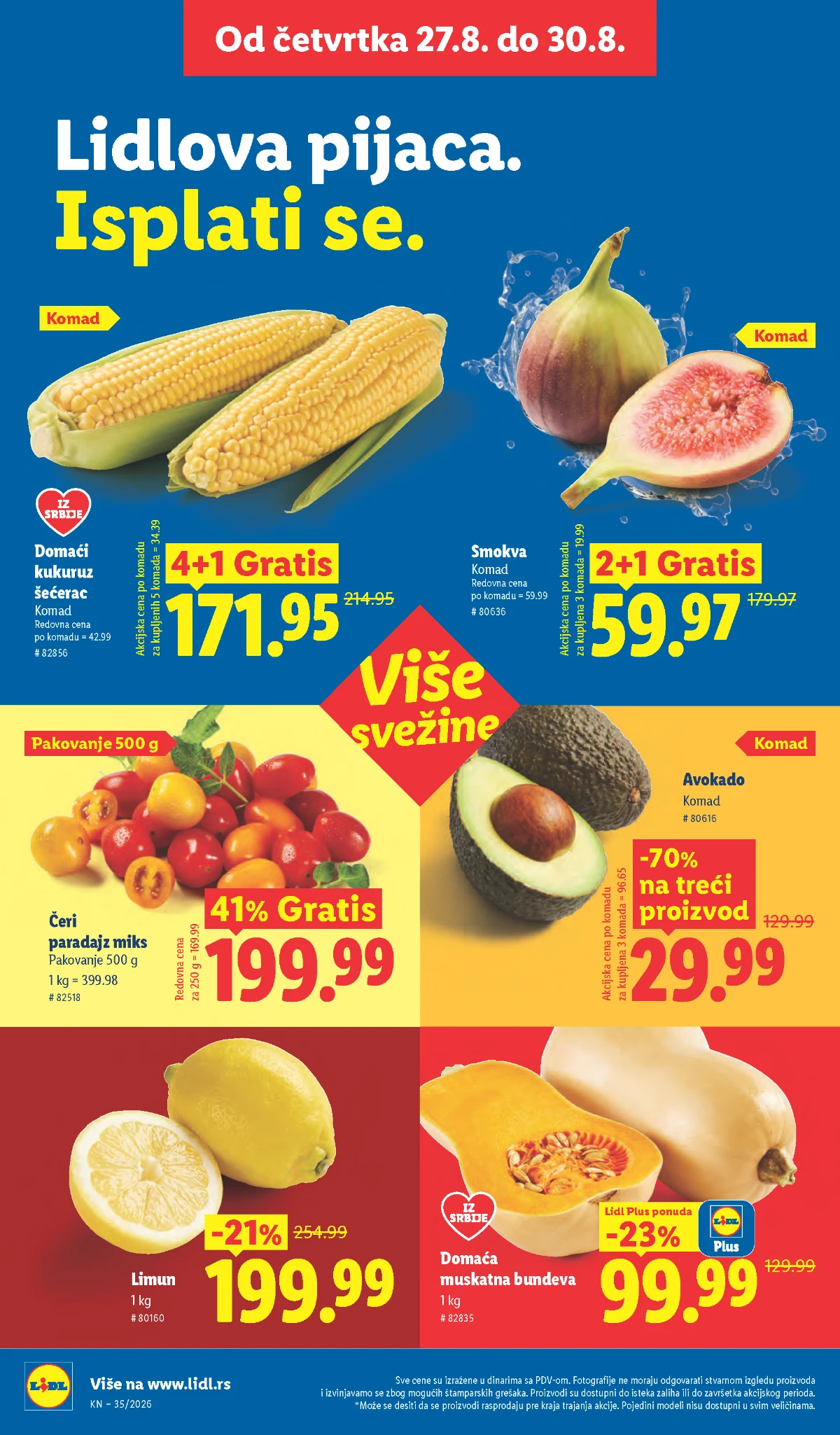 Lidl katalog akcija strana 24 – važi od 27.8. do 2.9.2026.