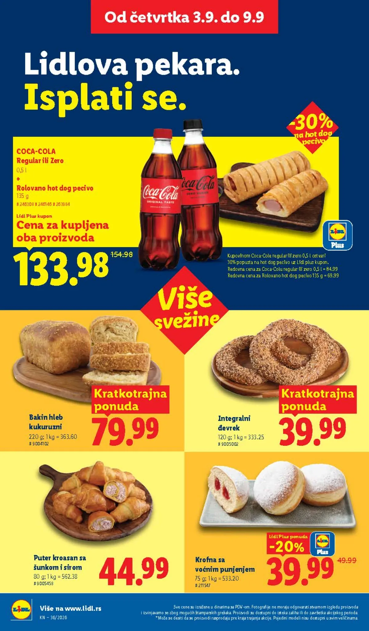 Lidl katalog akcija strana 26 – važi od 3.9. do 9.9.2026.