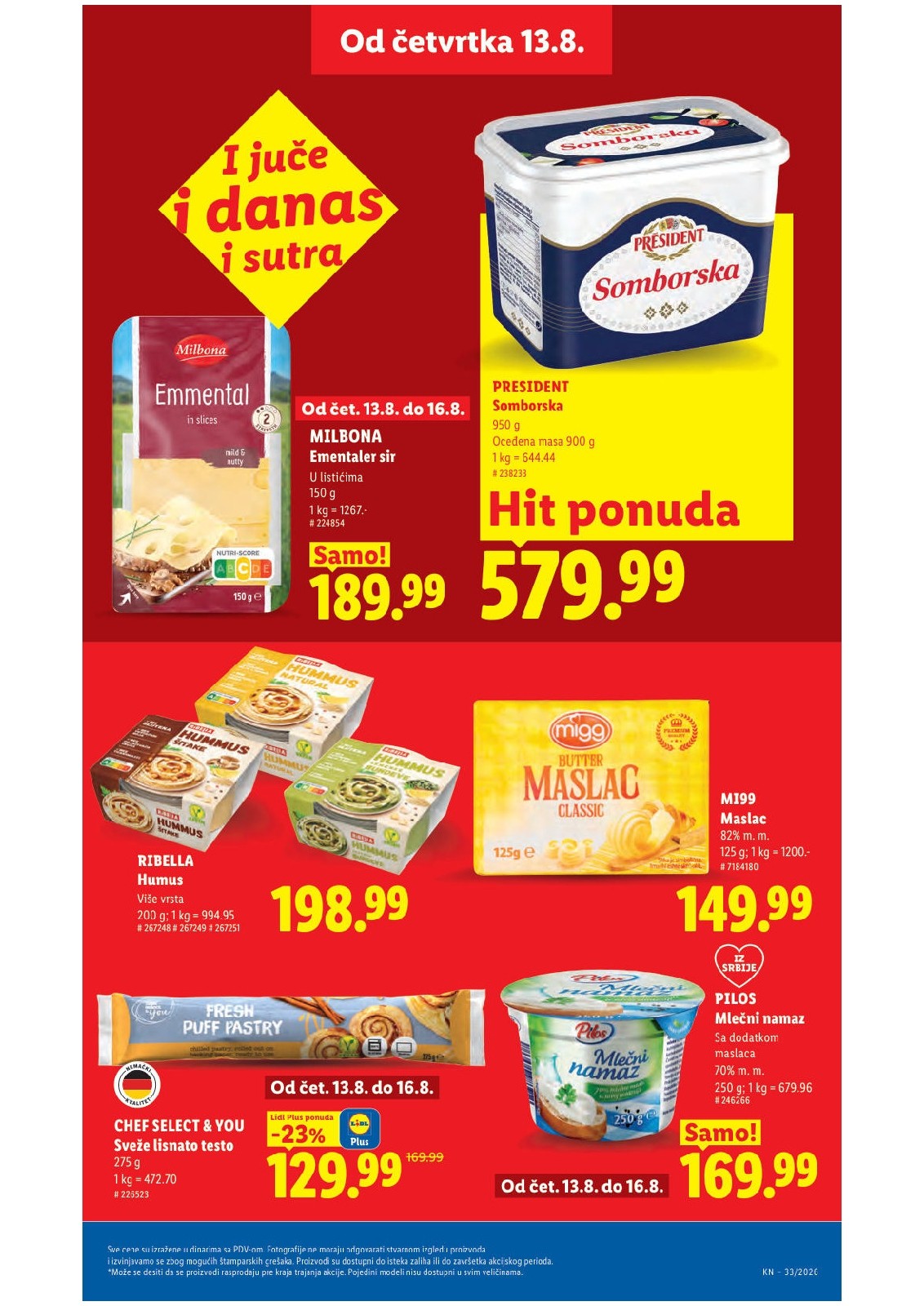 Lidl katalog akcija strana 27 – važi od 13.8. do 16.8.2026.