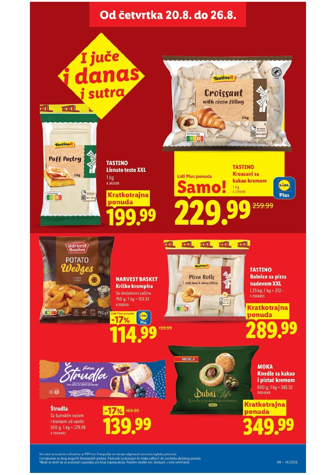 Lidl katalog akcija strana 27 – važi od 20.8. do 26.8.2026.